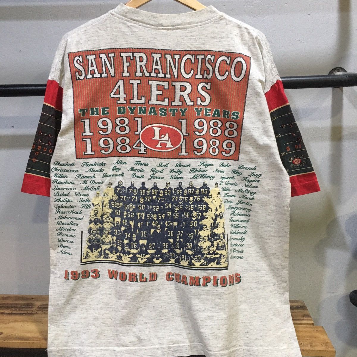 NFL × Vintage VINTAGE‼️San Francisco 49ers Parody The 4lers T-Shirt Size US XL / EU 56 / 4 - 2 Thumbnail
