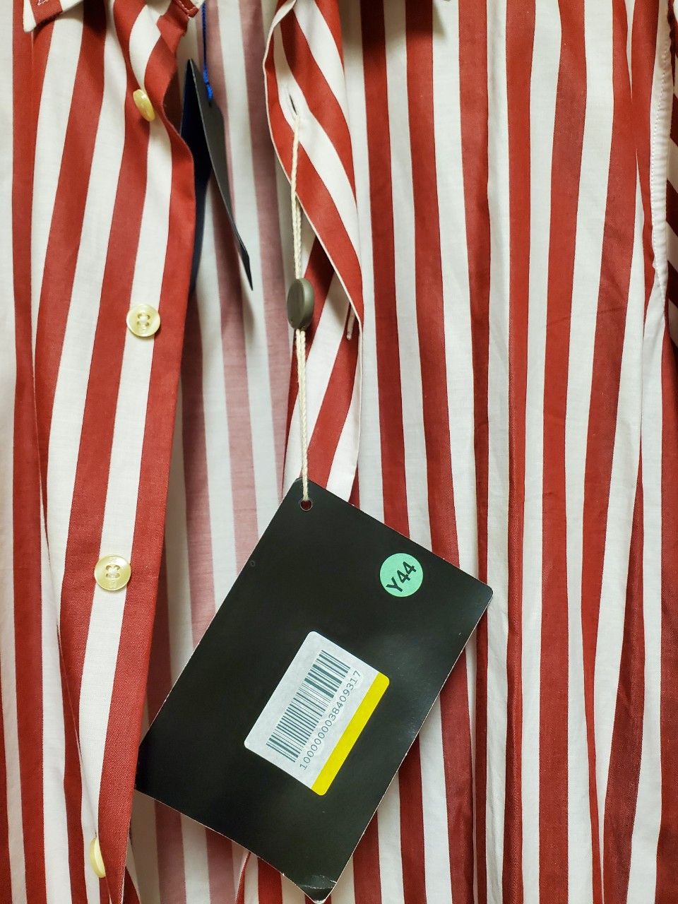 Paul Smith Paul Smith Red Stripe Shirt Sz M Size US M / EU 48-50 / 2 - 2 Thumbnail