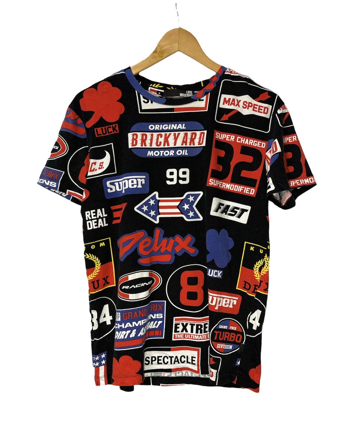 Moschino Love Moschino Full Print Tshirt Size US M / EU 48-50 / 2 - 1 Thumbnail