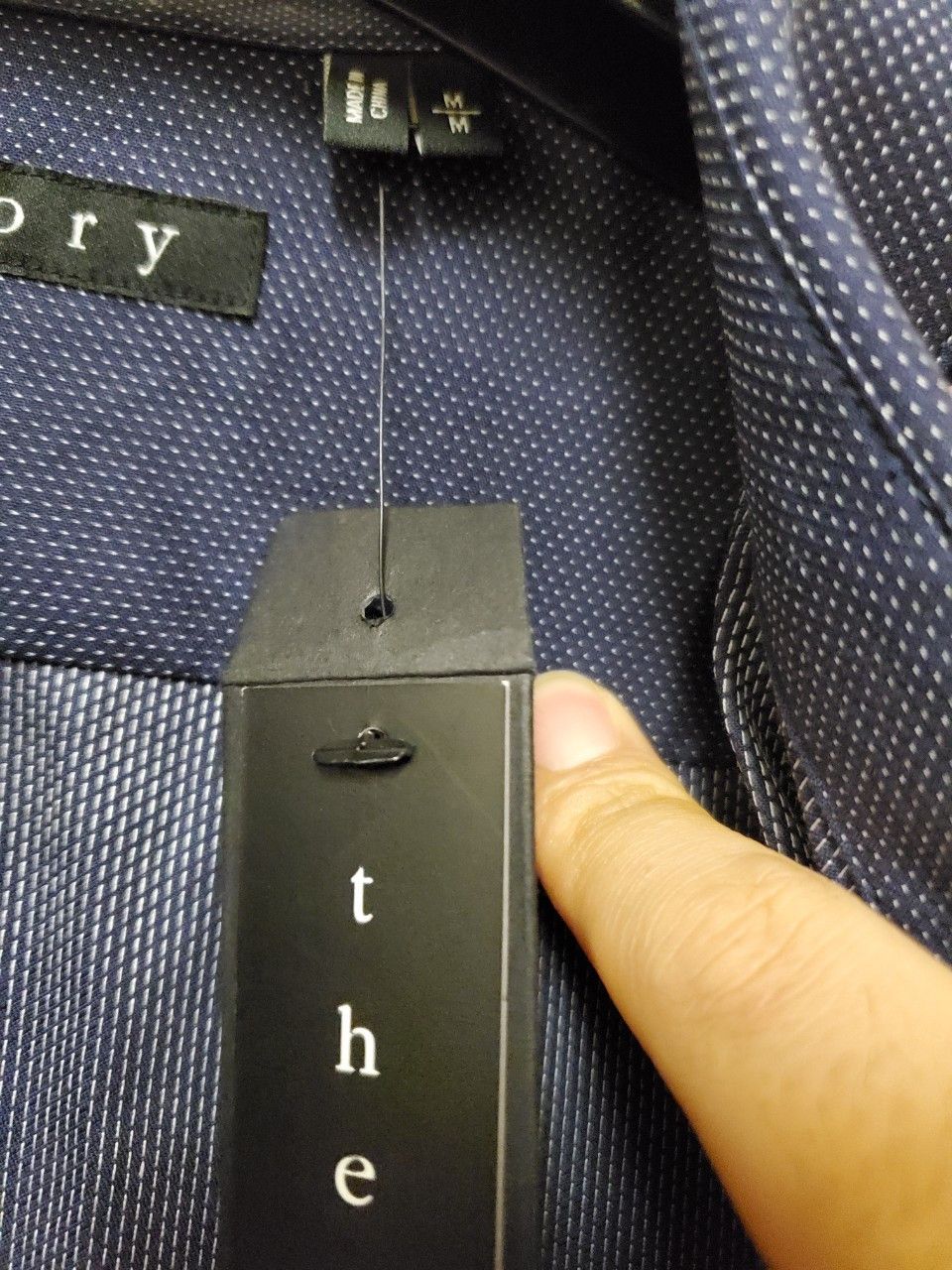 Theory Theory dot pattern Shirt Sz M Size US M / EU 48-50 / 2 - 2 Thumbnail