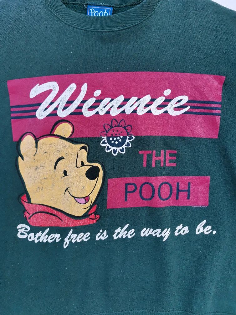 Cartoon Network Vintage Winnie The Pooh Big Logo Sweatshirt Size US XL / EU 56 / 4 - 3 Thumbnail