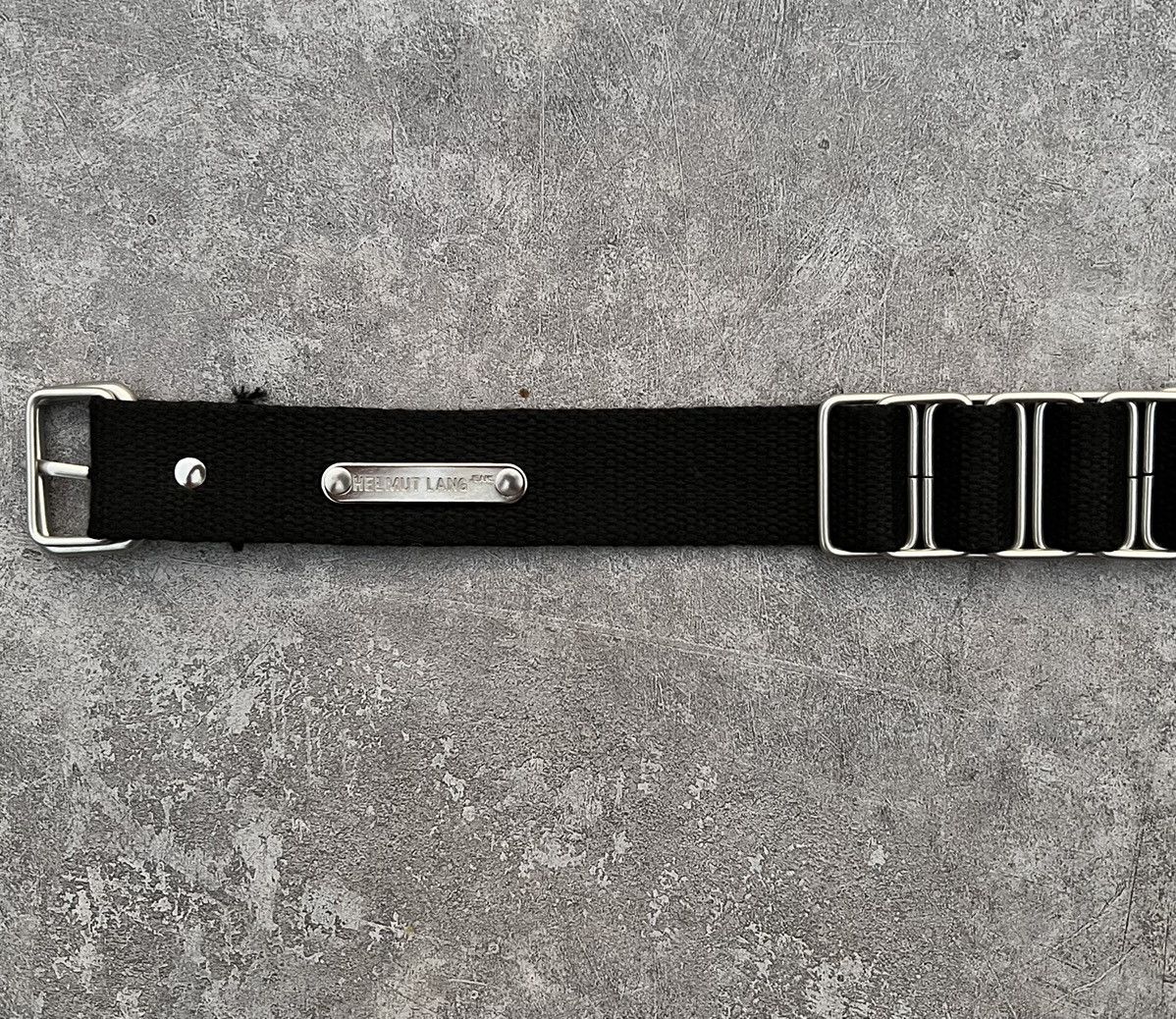 全信頼を寄せる Lang Helmut AW98 Grailed | Belt Canvas Chain 小物