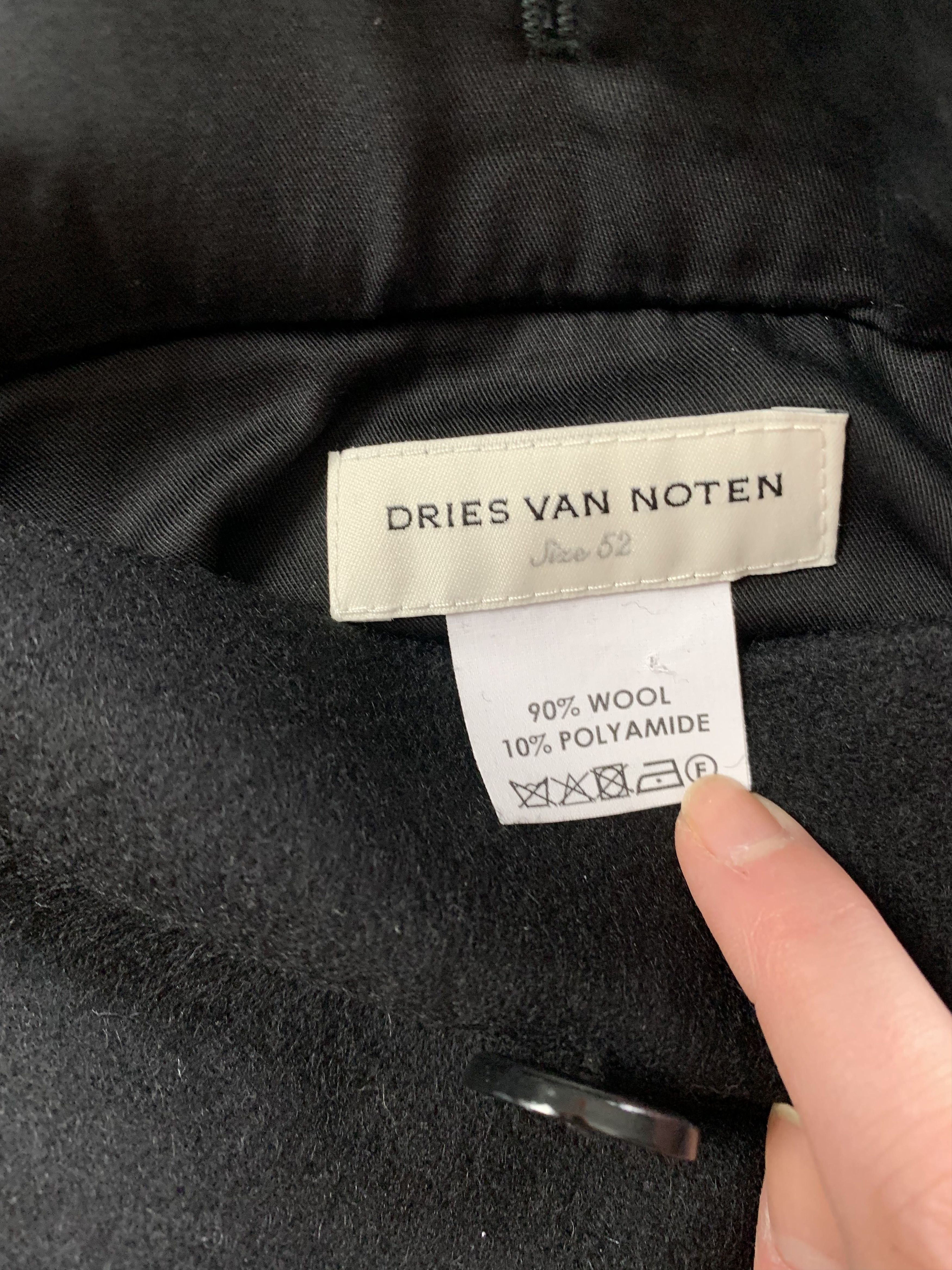 Dries Van Noten Peacock Military Jacket Size 52R - 10 Thumbnail