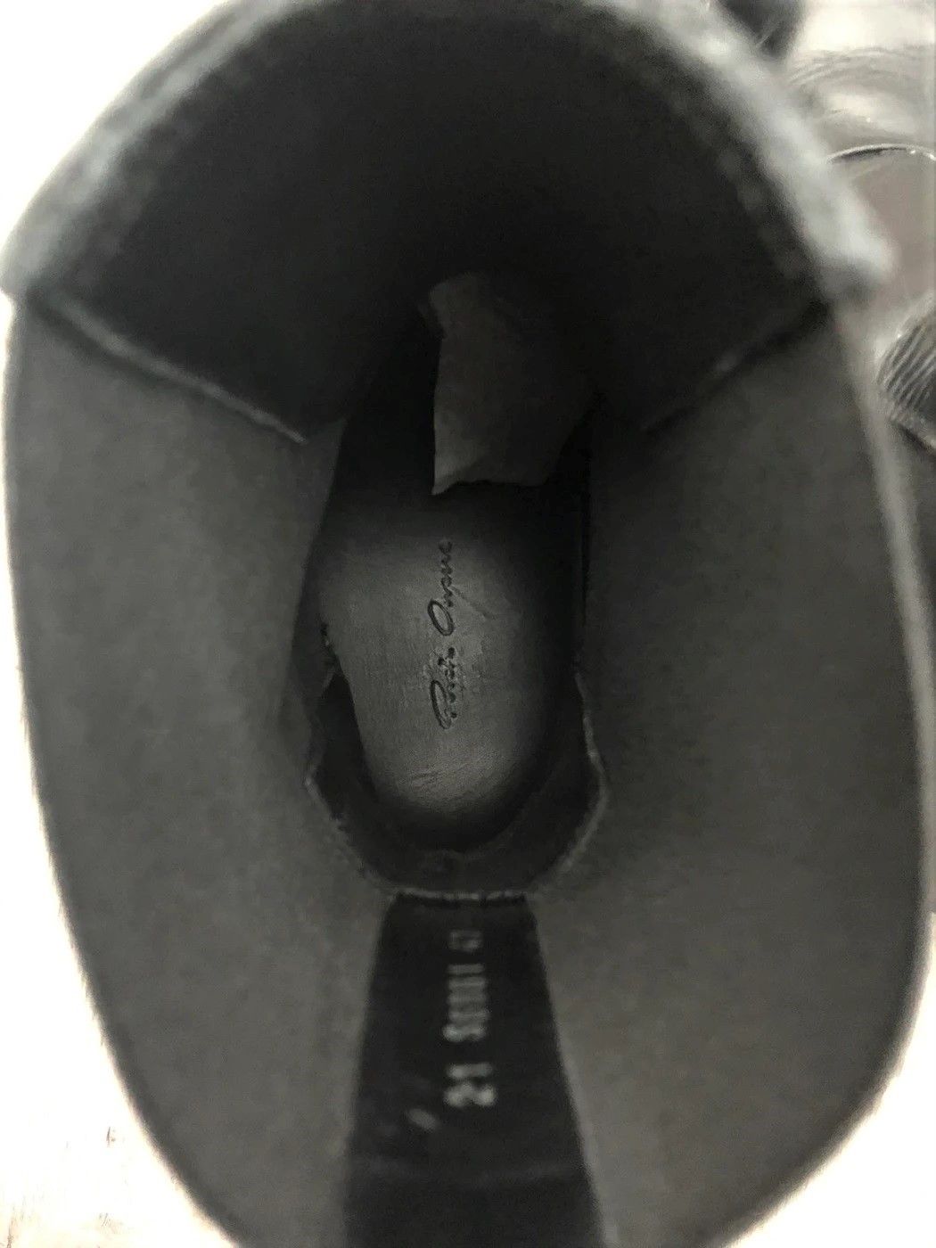 Rick Owens SS21 "Phlegethon" Beatle Bozo Tractor Boot Size US 10 / EU 43 - 4 Thumbnail