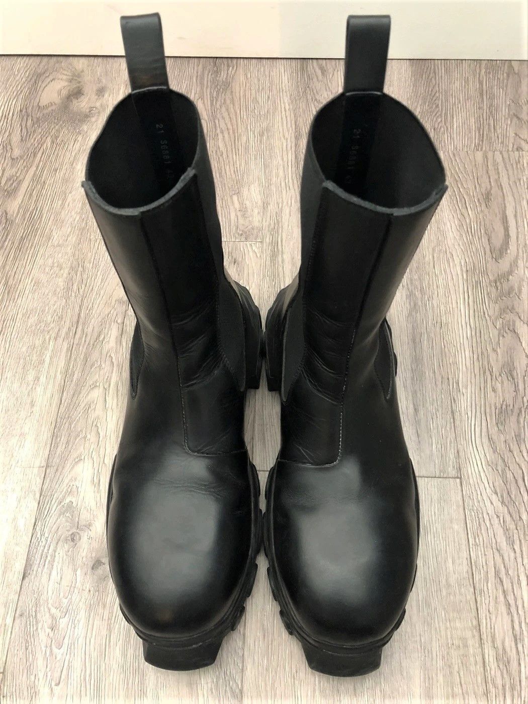 Rick Owens SS21 "Phlegethon" Beatle Bozo Tractor Boot Size US 10 / EU 43 - 2 Thumbnail