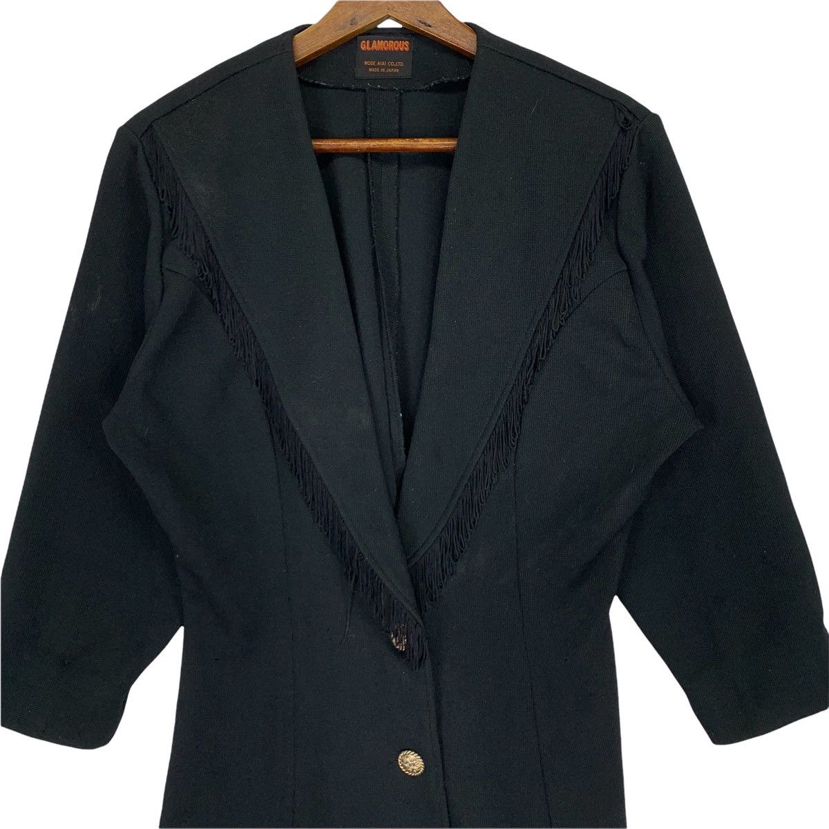 Japanese Brand Vintage Glamorous Blazer Coat Size US M / EU 48-50 / 2 - 2 Thumbnail
