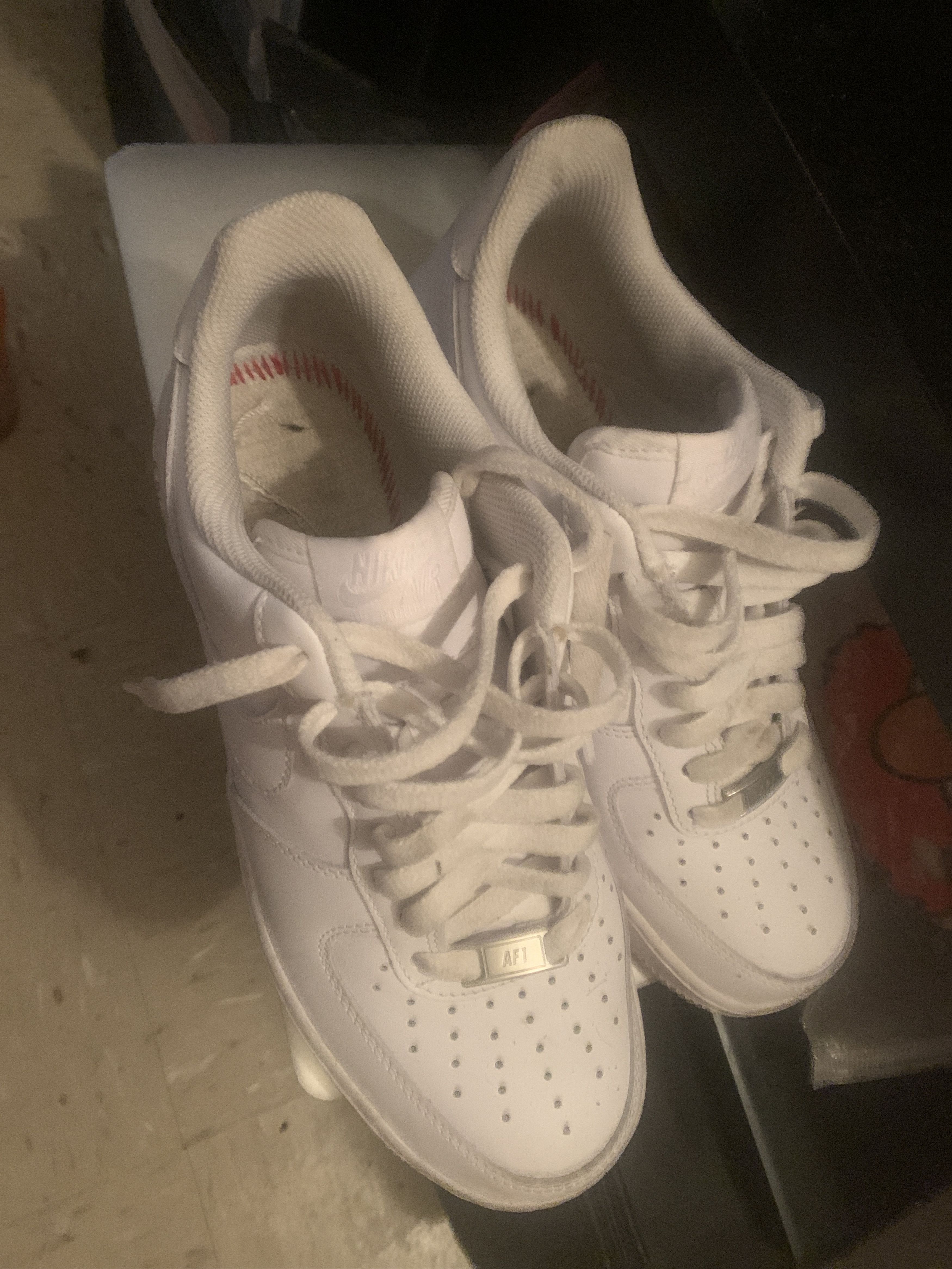 Nike Nike Air Force One All White Og Used Size US 9 / EU 42 - 1 Preview