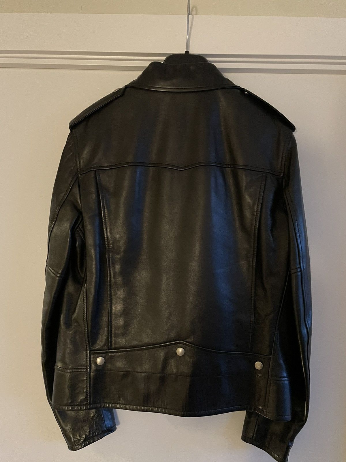 Hedi Slimane × Saint Laurent Paris × Yves Saint Laurent SAINT LAURENT - L01 Leather Jacket by Hedi Slimane Size US M / EU 48-50 / 2 - 3 Thumbnail