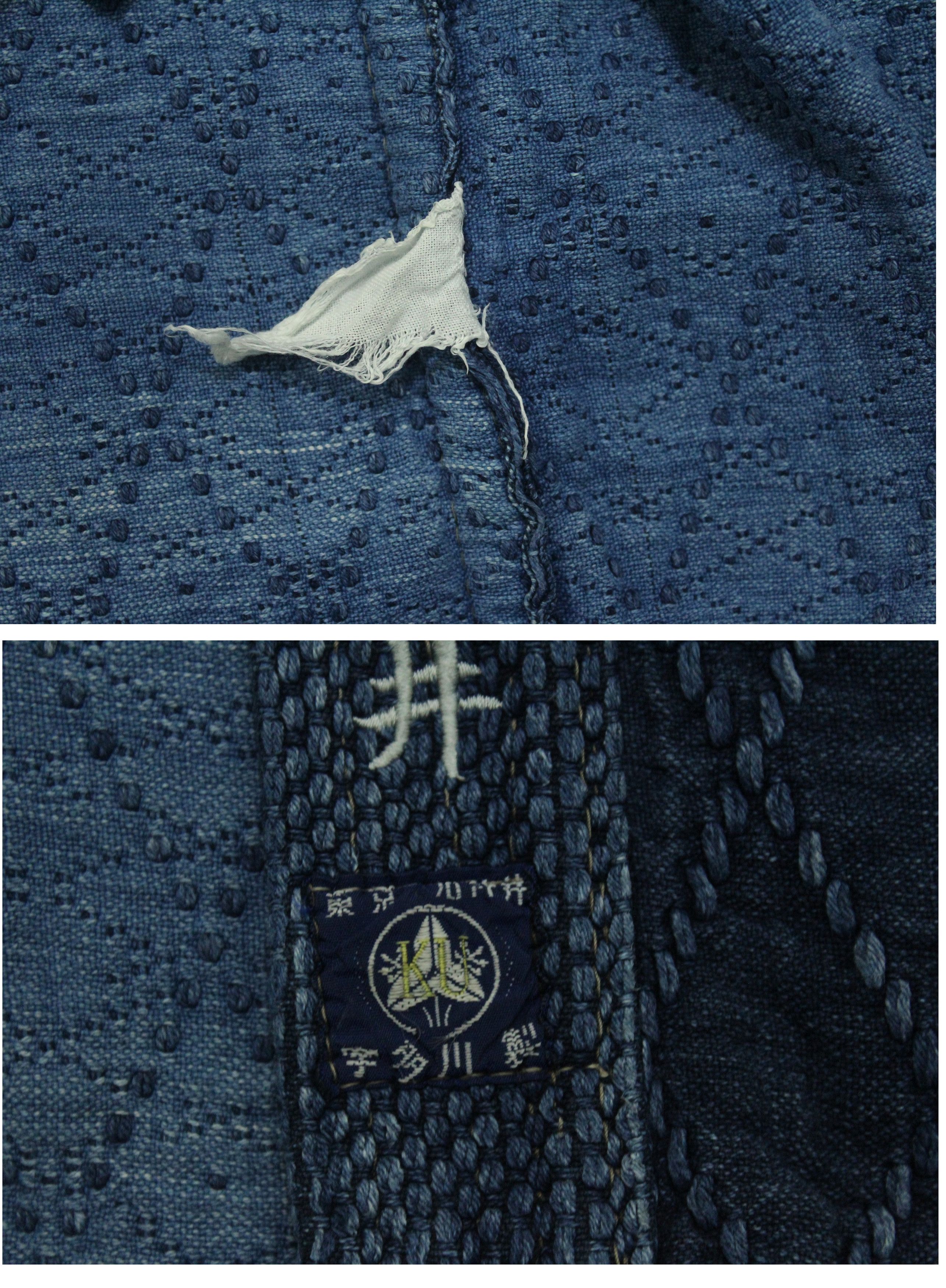 Vintage Vintage KENDO Jacket Indigo Japanese Samurai Jacket Noragi Size US M / EU 48-50 / 2 - 6 Thumbnail