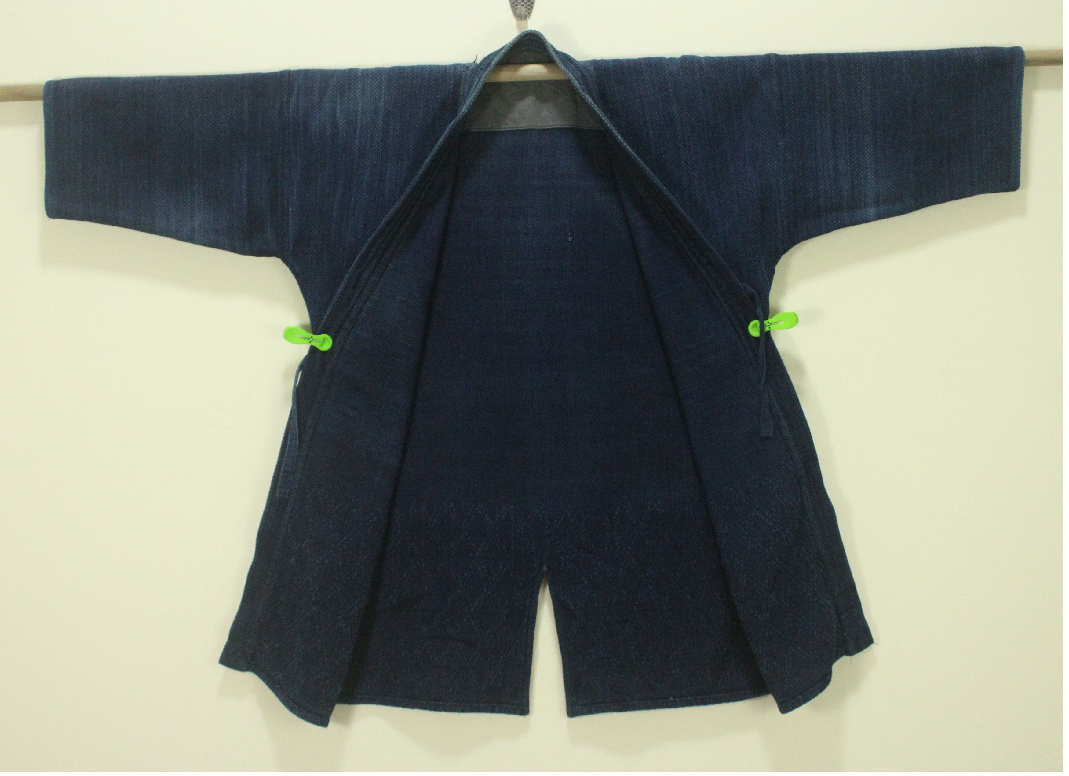 Japanese Brand × Vintage Vintage KENDO Jacket Indigo Japanese Samurai Jacket Noragi Size US M / EU 48-50 / 2 - 3 Thumbnail