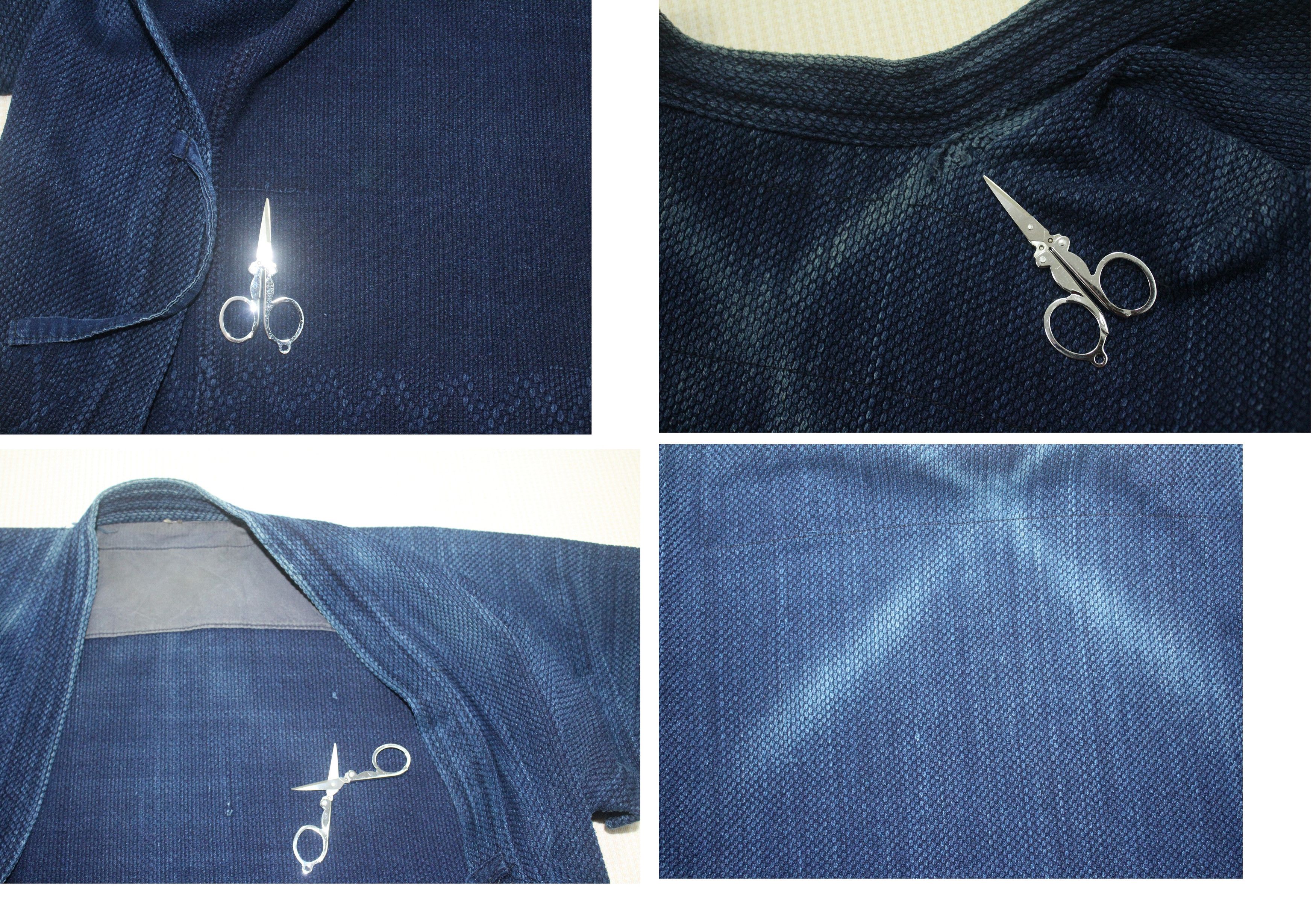 Japanese Brand × Vintage Vintage KENDO Jacket Indigo Japanese Samurai Jacket Noragi Size US M / EU 48-50 / 2 - 9 Thumbnail