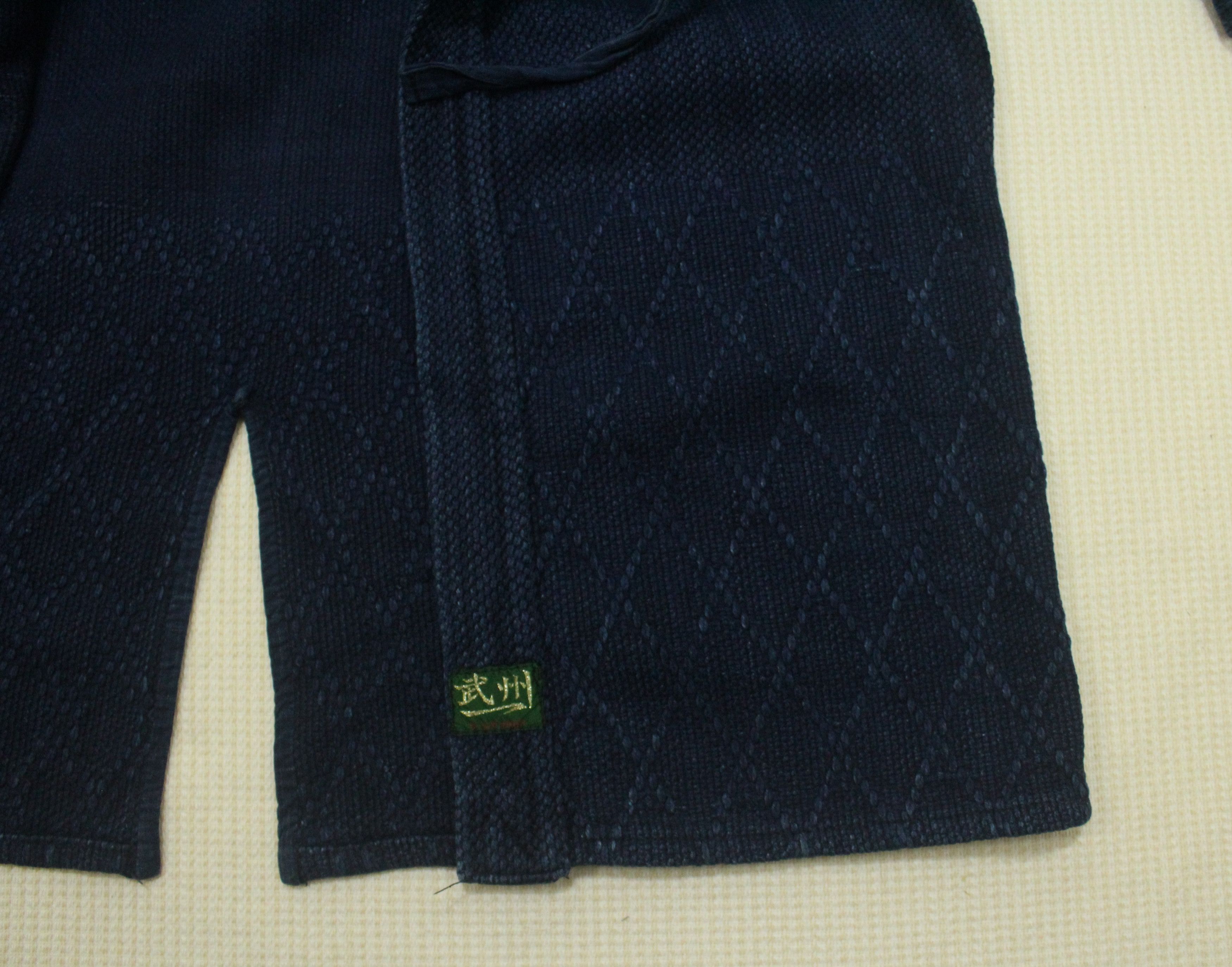 Japanese Brand × Vintage Vintage KENDO Jacket Indigo Japanese Samurai Jacket Noragi Size US M / EU 48-50 / 2 - 5 Thumbnail
