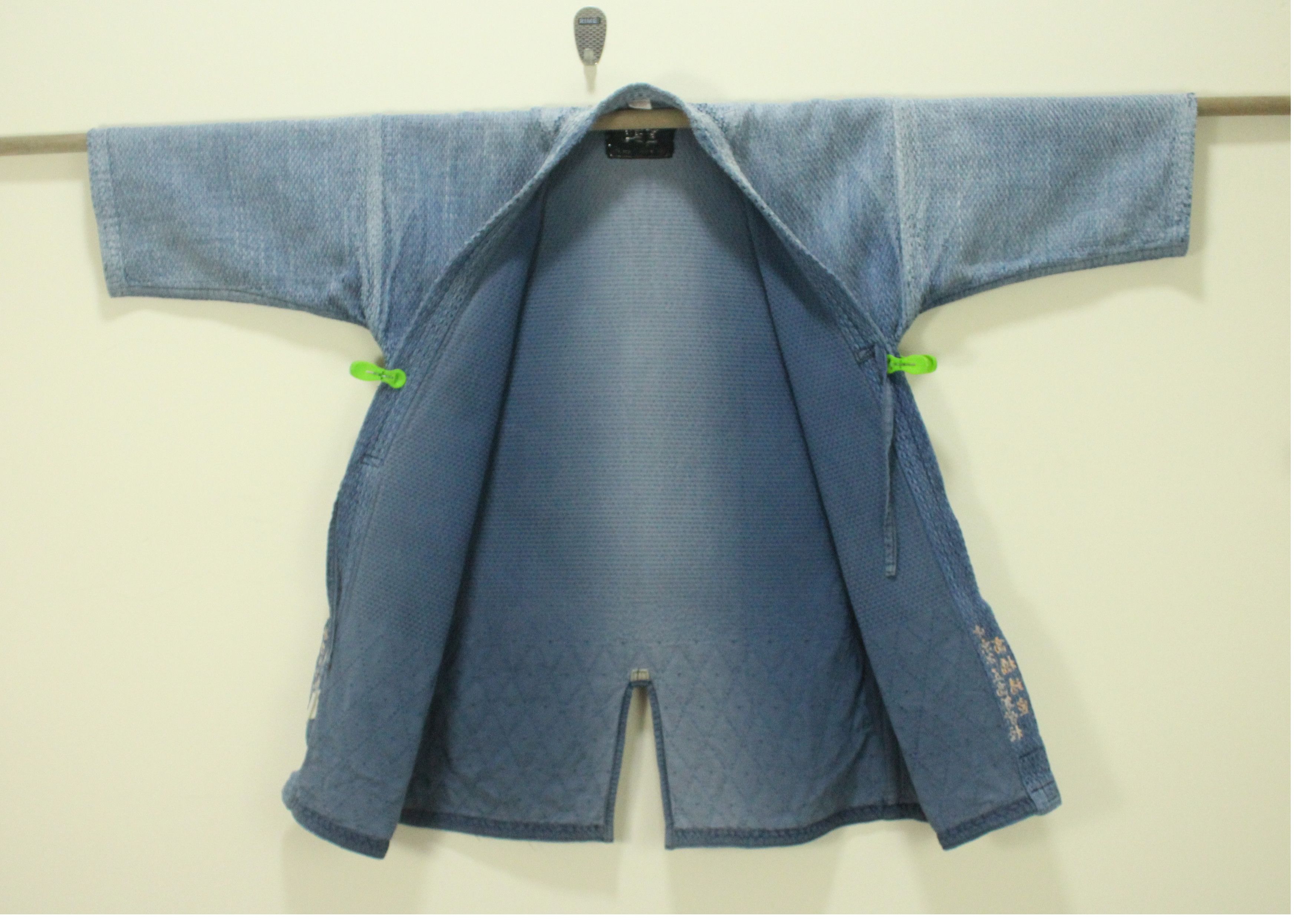 Vintage Vintage KENDO Jacket Indigo Japan Samurai Distressed Faded Size US M / EU 48-50 / 2 - 2 Thumbnail