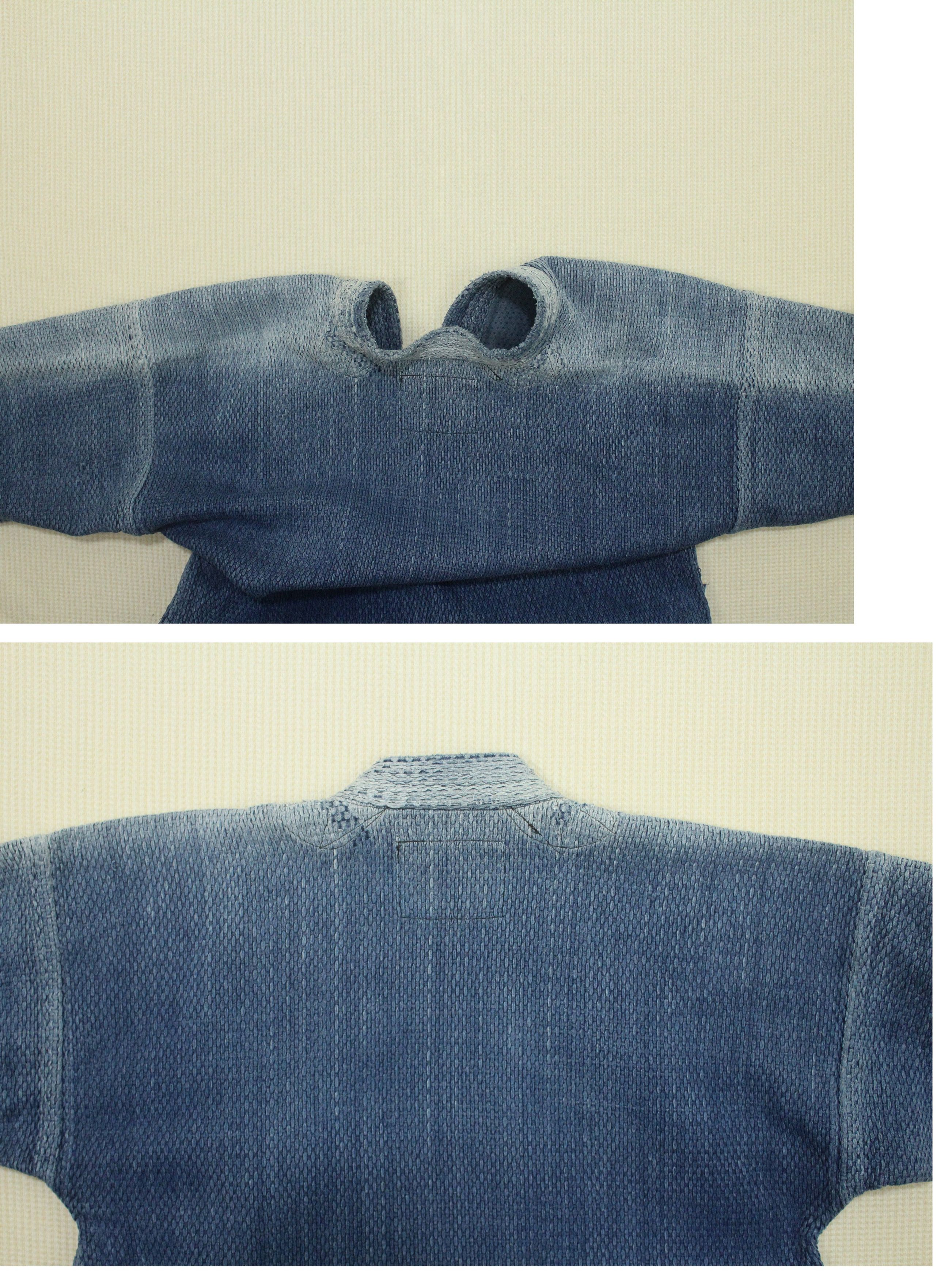 Vintage Vintage KENDO Jacket Indigo Japan Samurai Distressed Faded Size US M / EU 48-50 / 2 - 7 Thumbnail