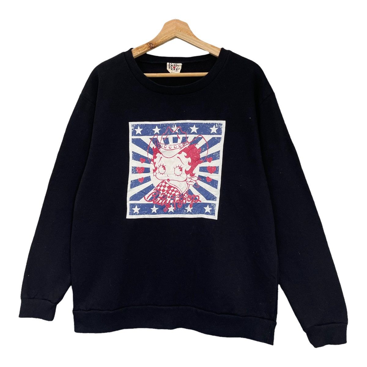 Cartoon Network Vintage Betty Boop Big Logo Crewneck Sweatshirt Size M Size US M / EU 48-50 / 2 - 3 Thumbnail