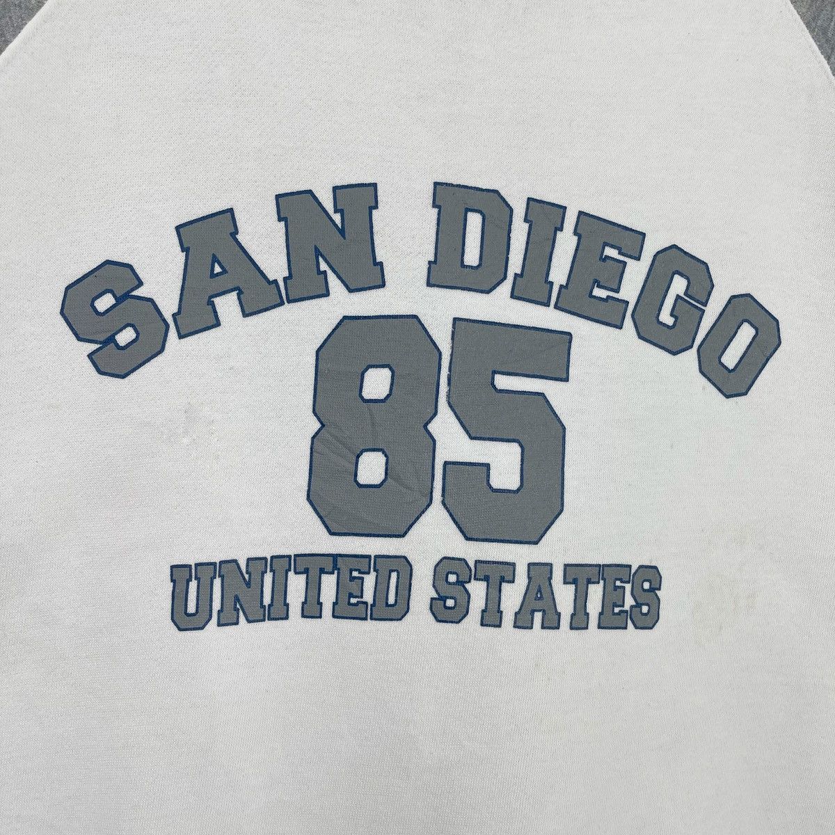 Vintage Vintage 90s San Diego Big Logo Crewneck Sweatshirt Size M Size US M / EU 48-50 / 2 - 6 Thumbnail