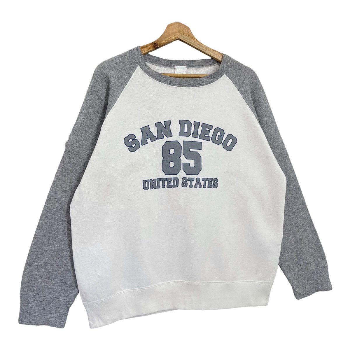 Vintage Vintage 90s San Diego Big Logo Crewneck Sweatshirt Size M Size US M / EU 48-50 / 2 - 2 Thumbnail