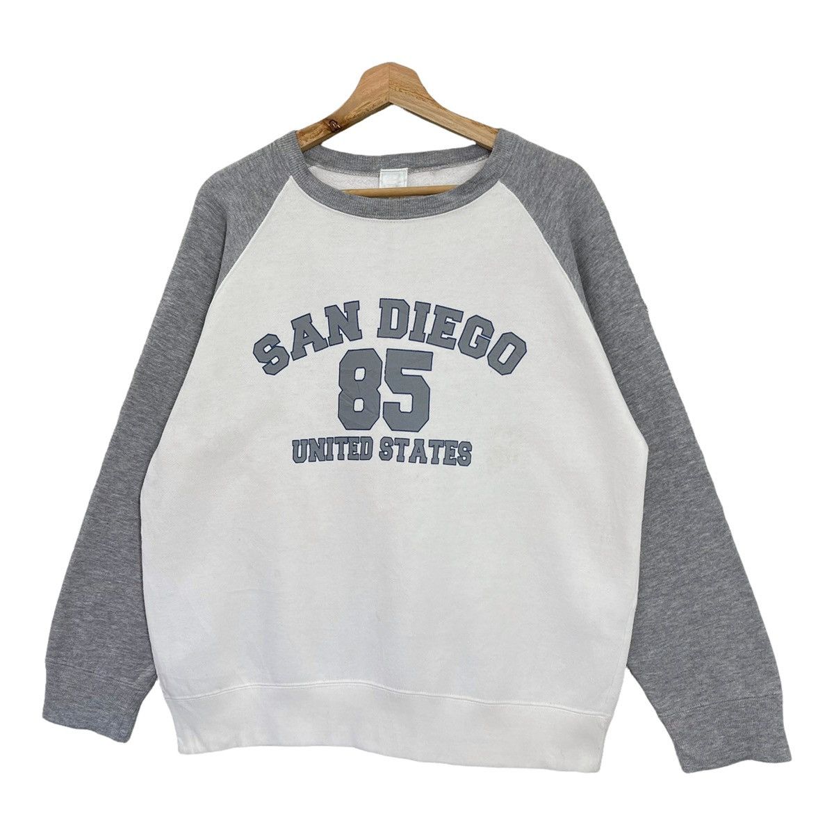 Vintage Vintage 90s San Diego Big Logo Crewneck Sweatshirt Size M Size US M / EU 48-50 / 2 - 3 Thumbnail