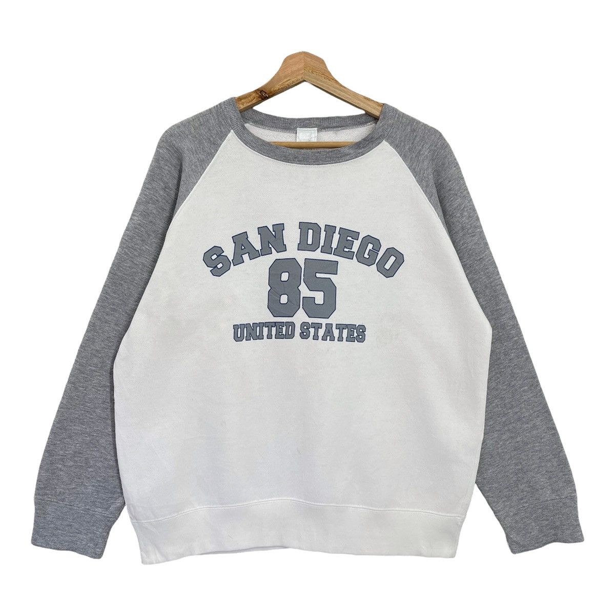 Vintage Vintage 90s San Diego Big Logo Crewneck Sweatshirt Size M Size US M / EU 48-50 / 2 - 1 Thumbnail