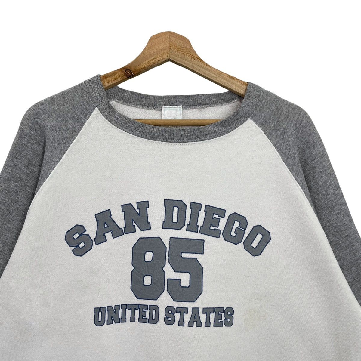 Vintage Vintage 90s San Diego Big Logo Crewneck Sweatshirt Size M Size US M / EU 48-50 / 2 - 4 Thumbnail