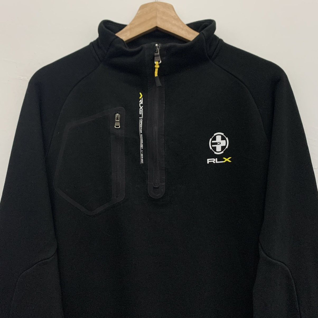 RLX Ralph Lauren × Ralph Lauren Ralph Lauren RLX 67 Half Zip Sweatshirt Size US L / EU 52-54 / 3 - 3 Thumbnail