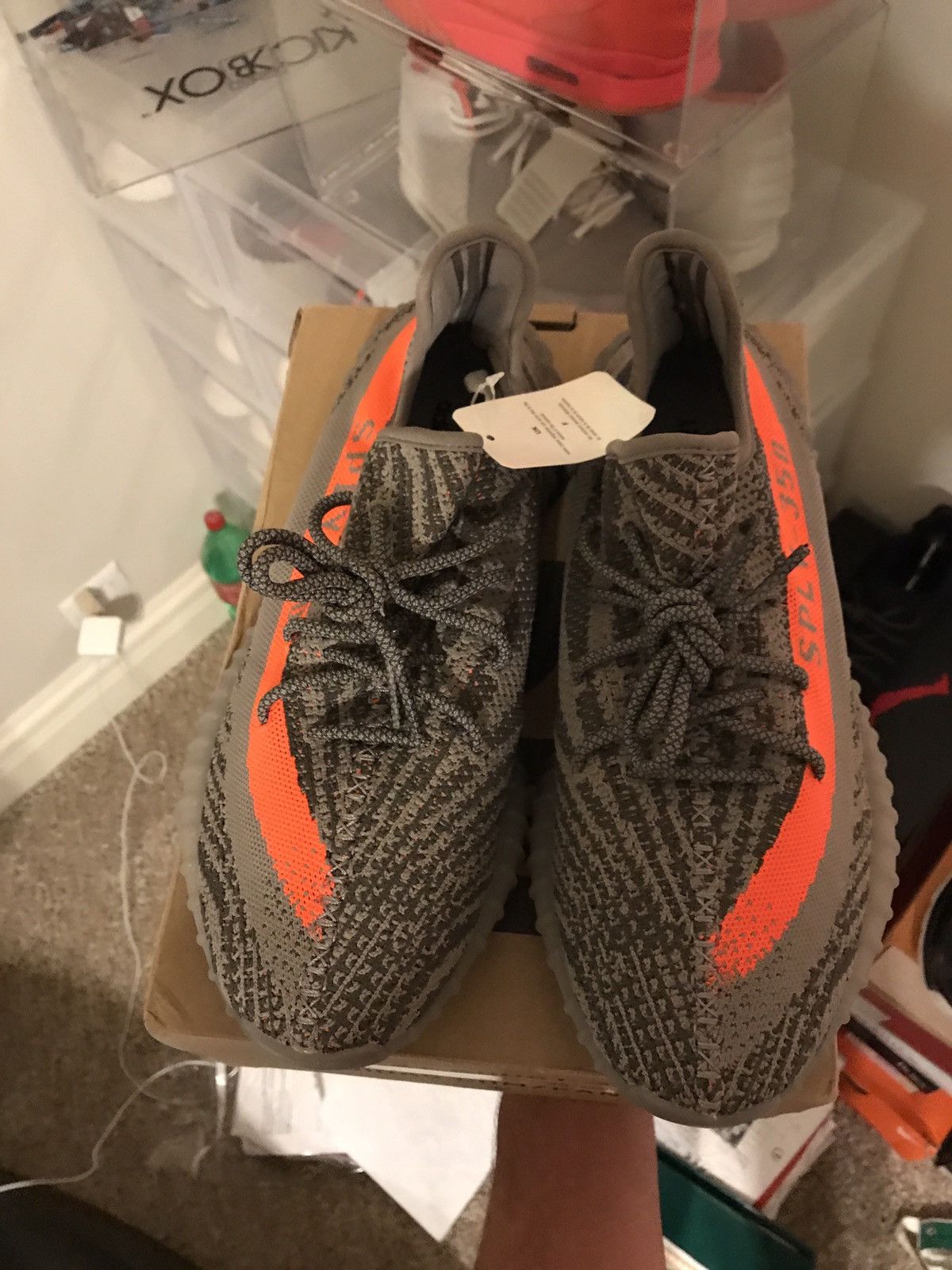 Adidas Yeezy 350 V2 Beluga Size US 12 / EU 45 - 3 Thumbnail