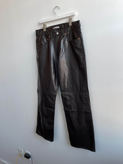 Our Legacy GRAIL Extended Cut Leather Pants Size US 34 / EU 50 - 2 Preview