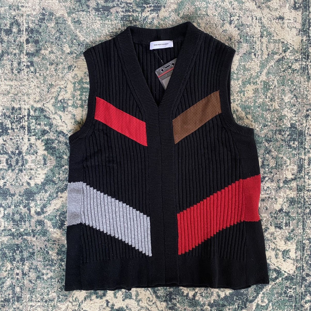 Kiko Kostadinov Nash Intarsia Vest 日本入荷 - www.woodpreneurlife.com