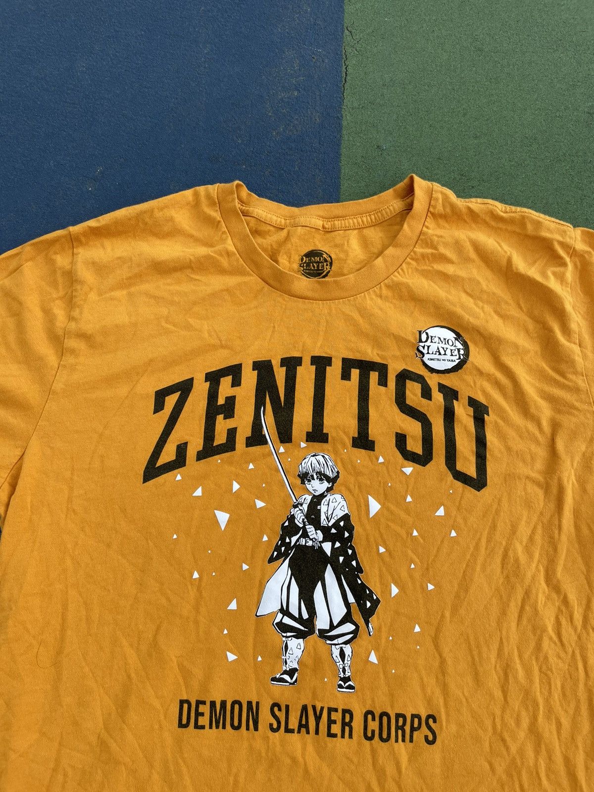 Anime Demon Slayer Zenitsu Anime t shirt Japanese Anime Size US L / EU 52-54 / 3 - 1 Thumbnail
