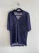 Sies Marjan Sies Marjan Blue Velvet Polo Shirt (S) Size US S / EU 44-46 / 1 - 1 Thumbnail