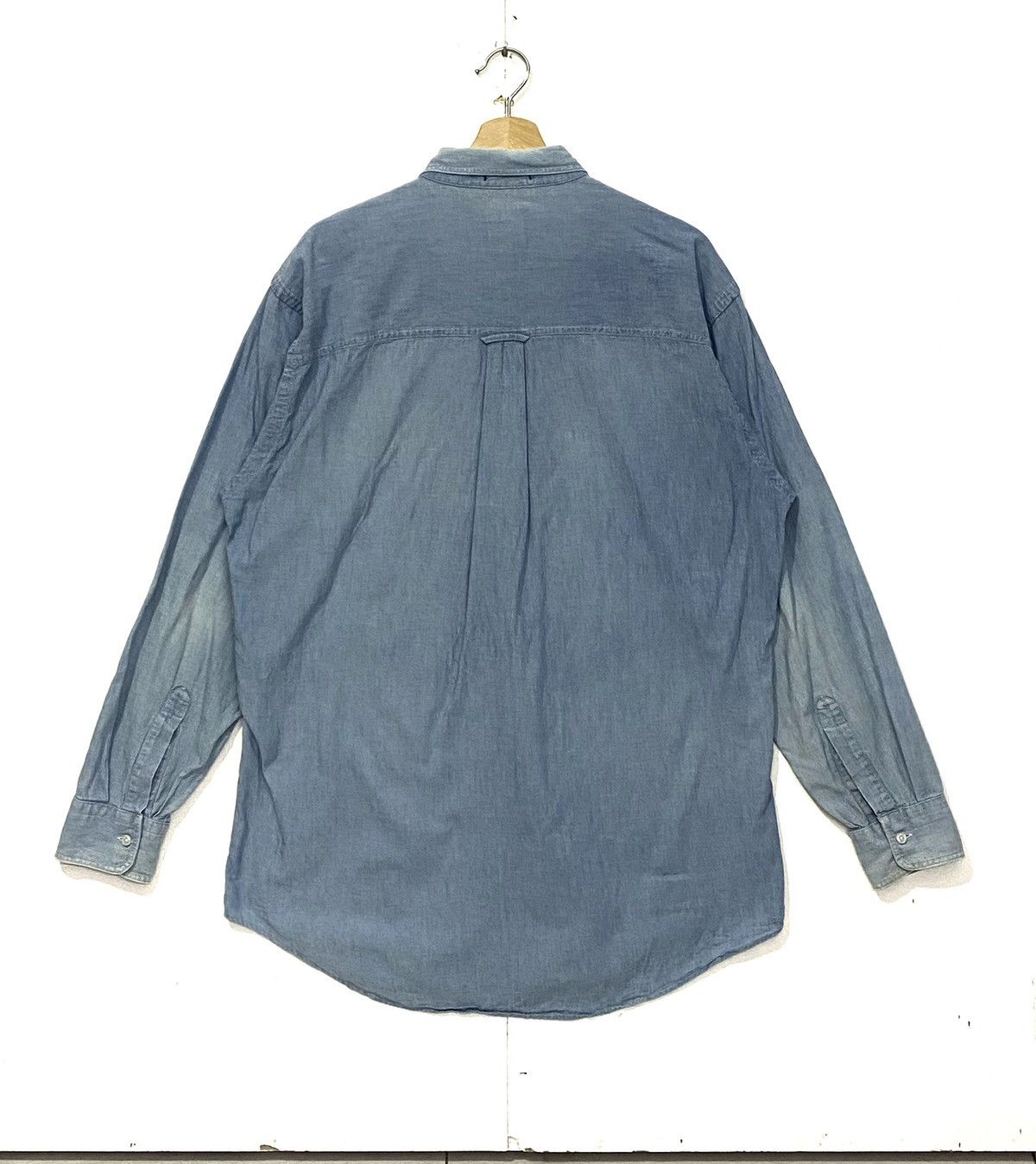 Chaps Ralph Lauren Vintage Chaps Ralph Lauren Chambray Button up Longsleeves Size US L / EU 52-54 / 3 - 2 Thumbnail