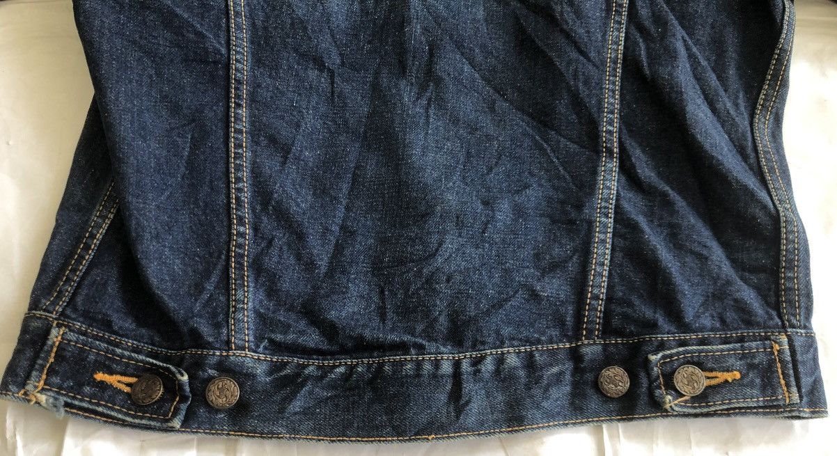 Self Edge Vintage Redline Selvedge Denim Trucker Jacket Size US XS / EU 42 / 0 - 9 Thumbnail