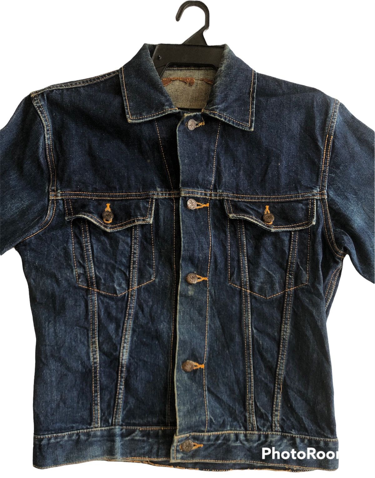 Self Edge Vintage Redline Selvedge Denim Trucker Jacket Size US XS / EU 42 / 0 - 2 Thumbnail