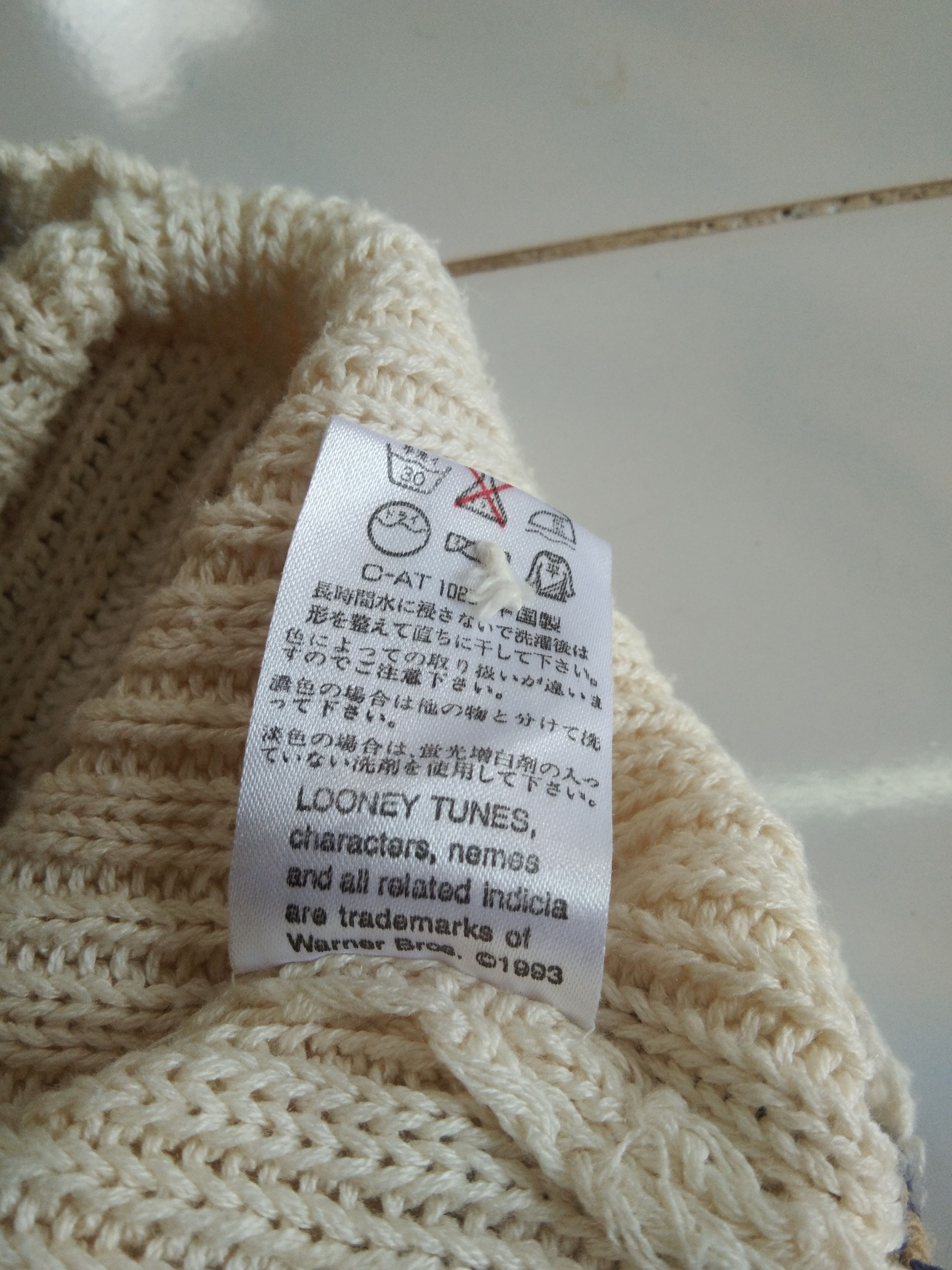 Cartoon Network × Warner Bros Vintage Bugs Bunny Looney Tunes Knitwear Cardigan Size US M / EU 48-50 / 2 - 6 Thumbnail