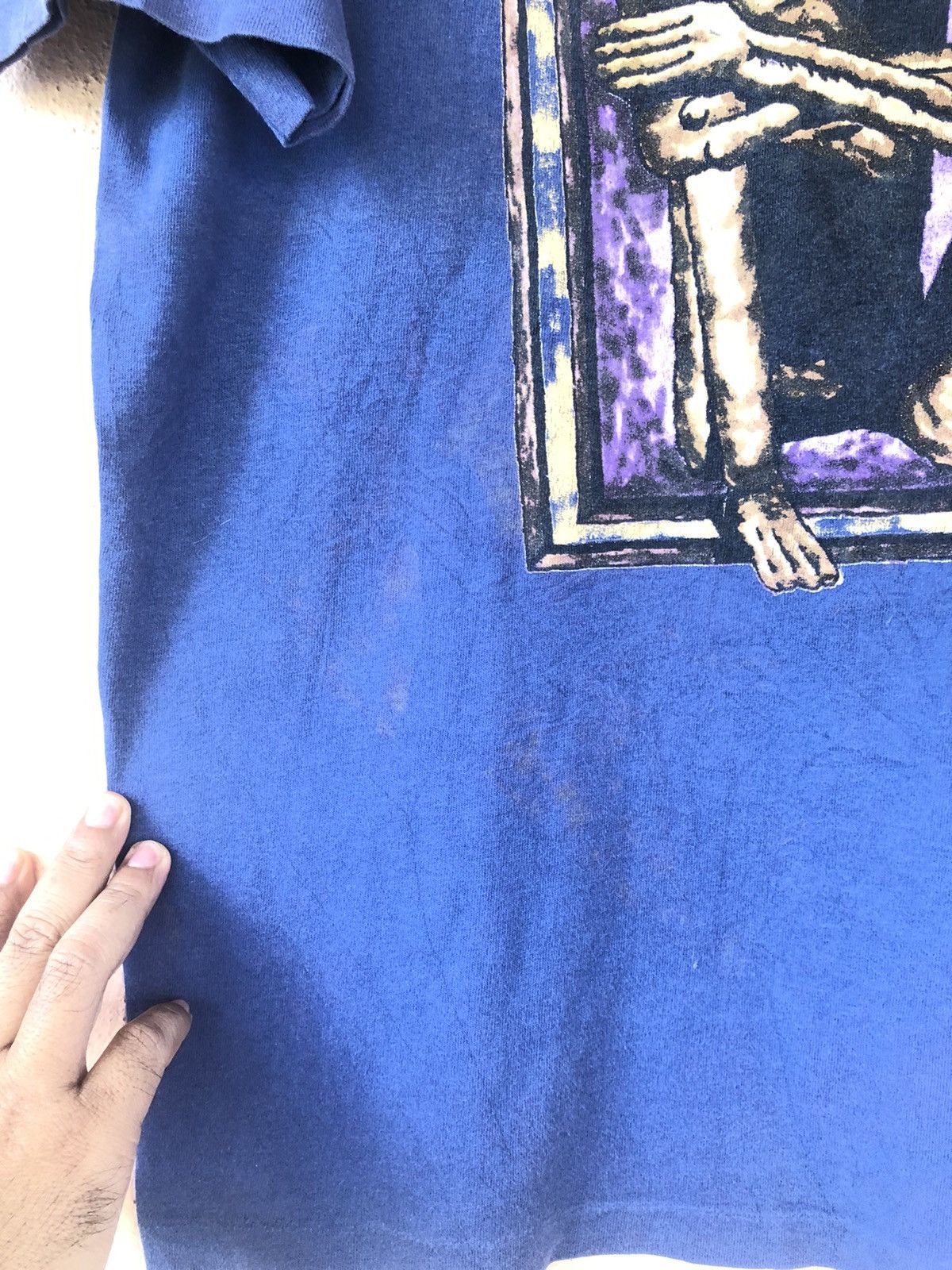 Rusty Vintage 90s RuSTY Surfwear / Streetwear Rare Tee Size US L / EU 52-54 / 3 - 3 Thumbnail