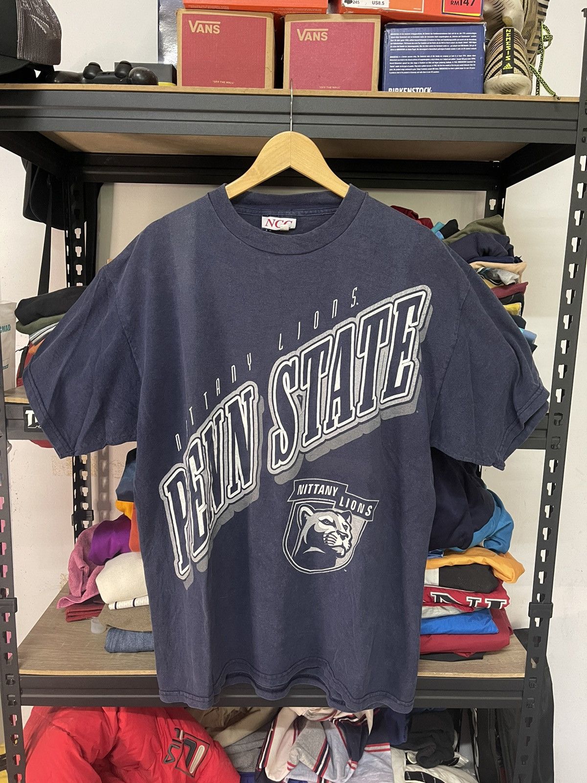 NCAA × Other × Vintage Vintage 90s Nittany Lions Penn State T-shirt Size US XL / EU 56 / 4 - 1 Thumbnail