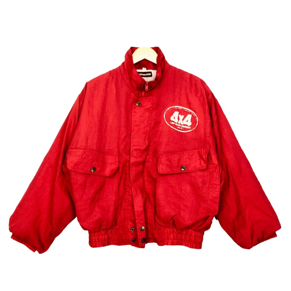 Vtg 4x4 MAGAZINE Jacket Sweater Off Road Express