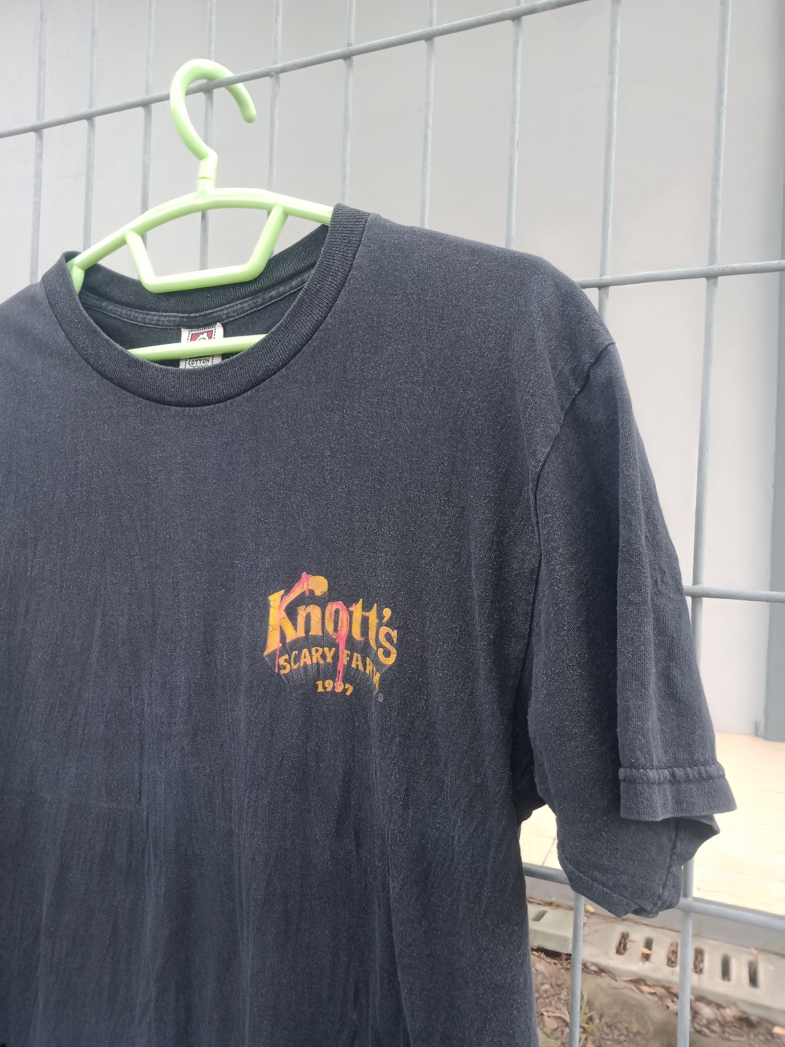 Expert Horror × Vintage Vintage 90'S Knott’s Scary Farm Halloween Haunt Horror Size US L / EU 52-54 / 3 - 3 Thumbnail