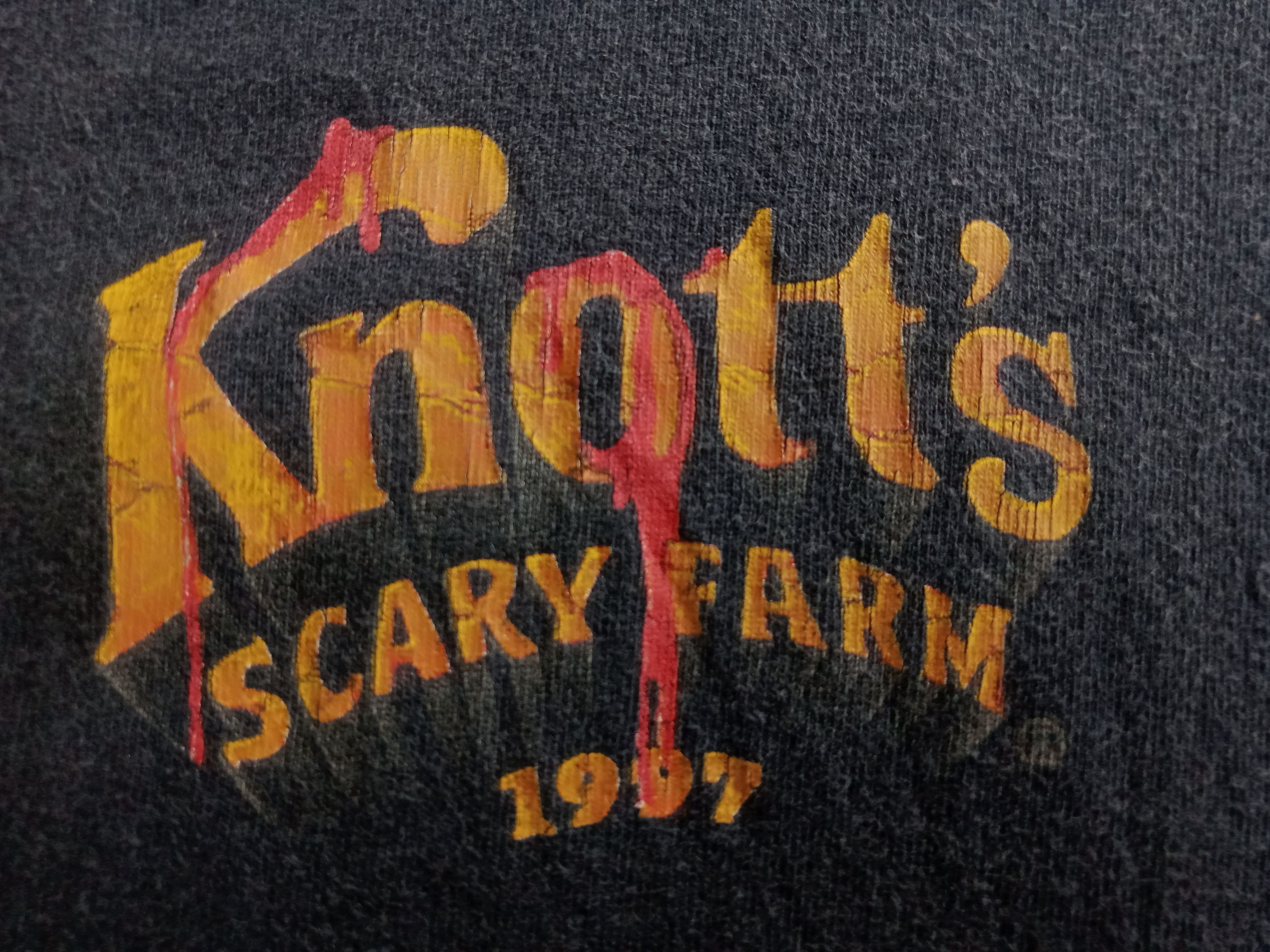 Expert Horror × Vintage Vintage 90'S Knott’s Scary Farm Halloween Haunt Horror Size US L / EU 52-54 / 3 - 4 Thumbnail