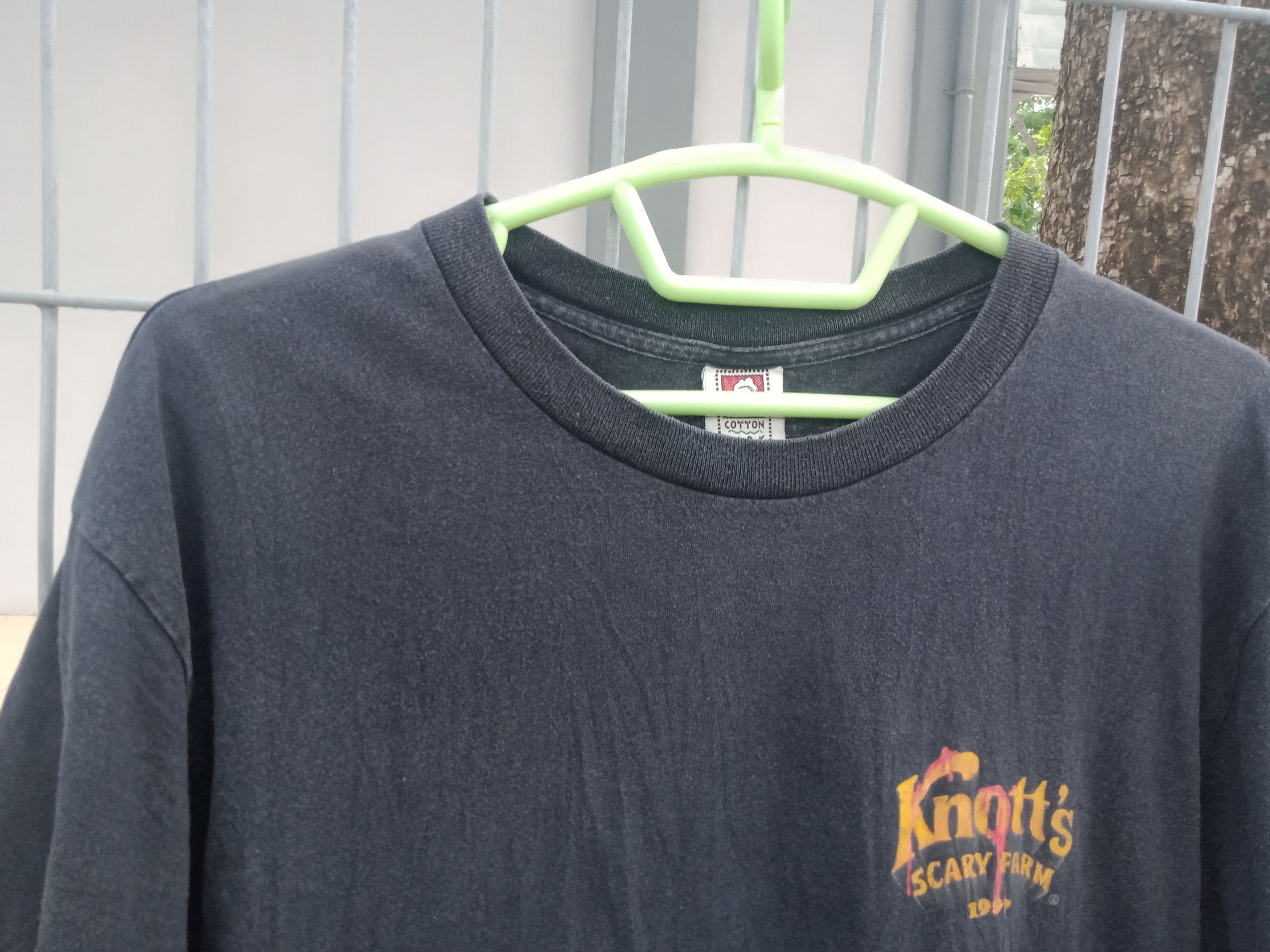 Expert Horror × Vintage Vintage 90'S Knott’s Scary Farm Halloween Haunt Horror Size US L / EU 52-54 / 3 - 2 Thumbnail