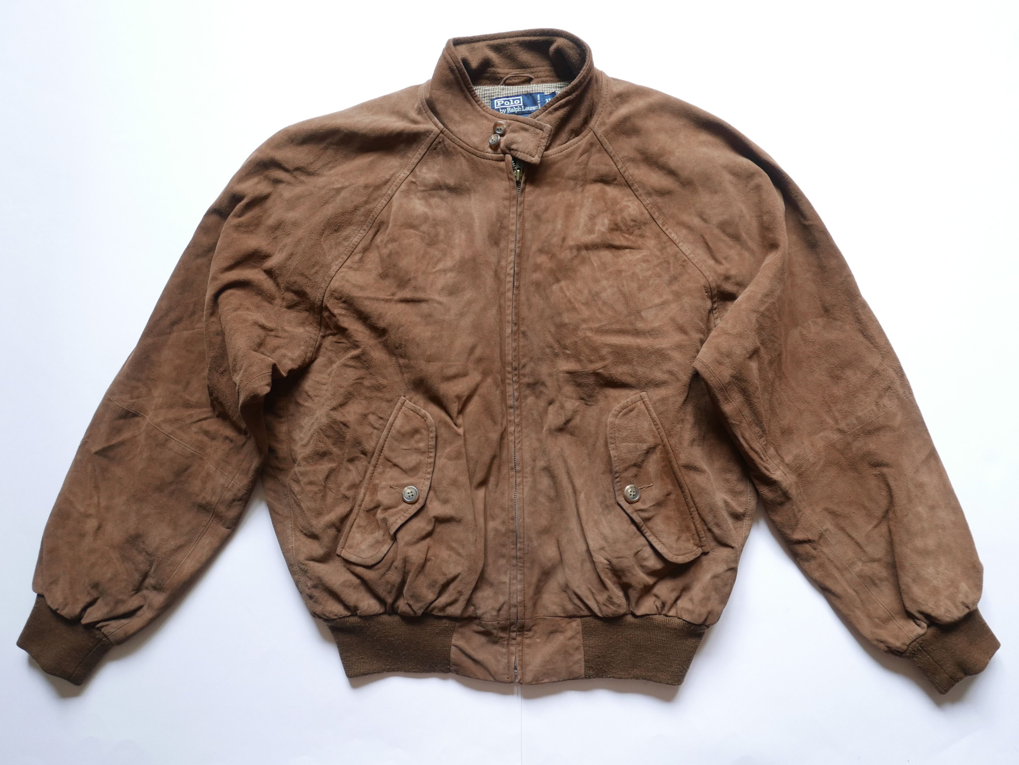 Polo Ralph Lauren Ralph Lauren Jacket Bomber Leather Suede Brown