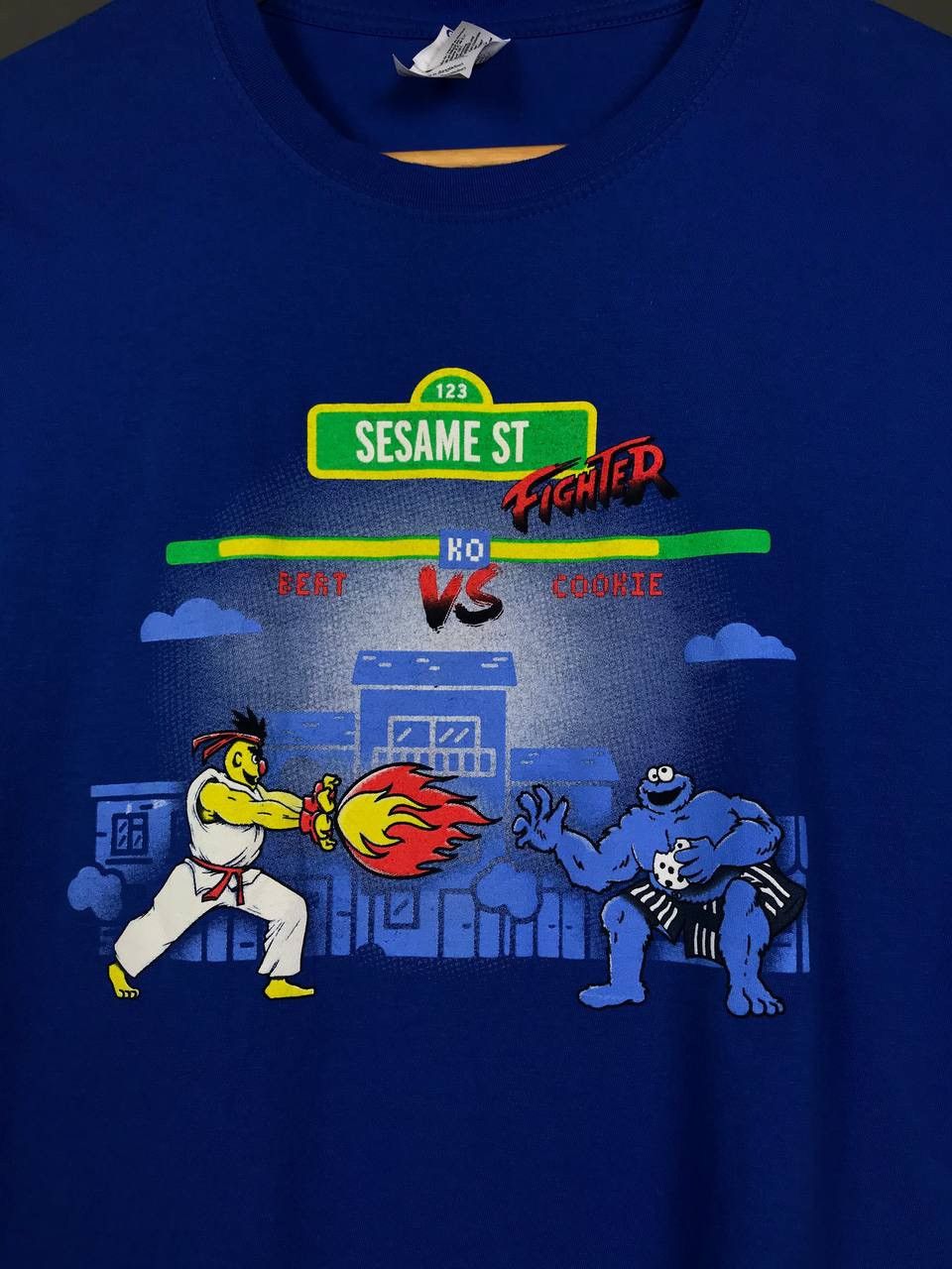 Vintage Fighter Sesame Street vintage comics movie tee Size US M / EU 48-50 / 2 - 3 Thumbnail