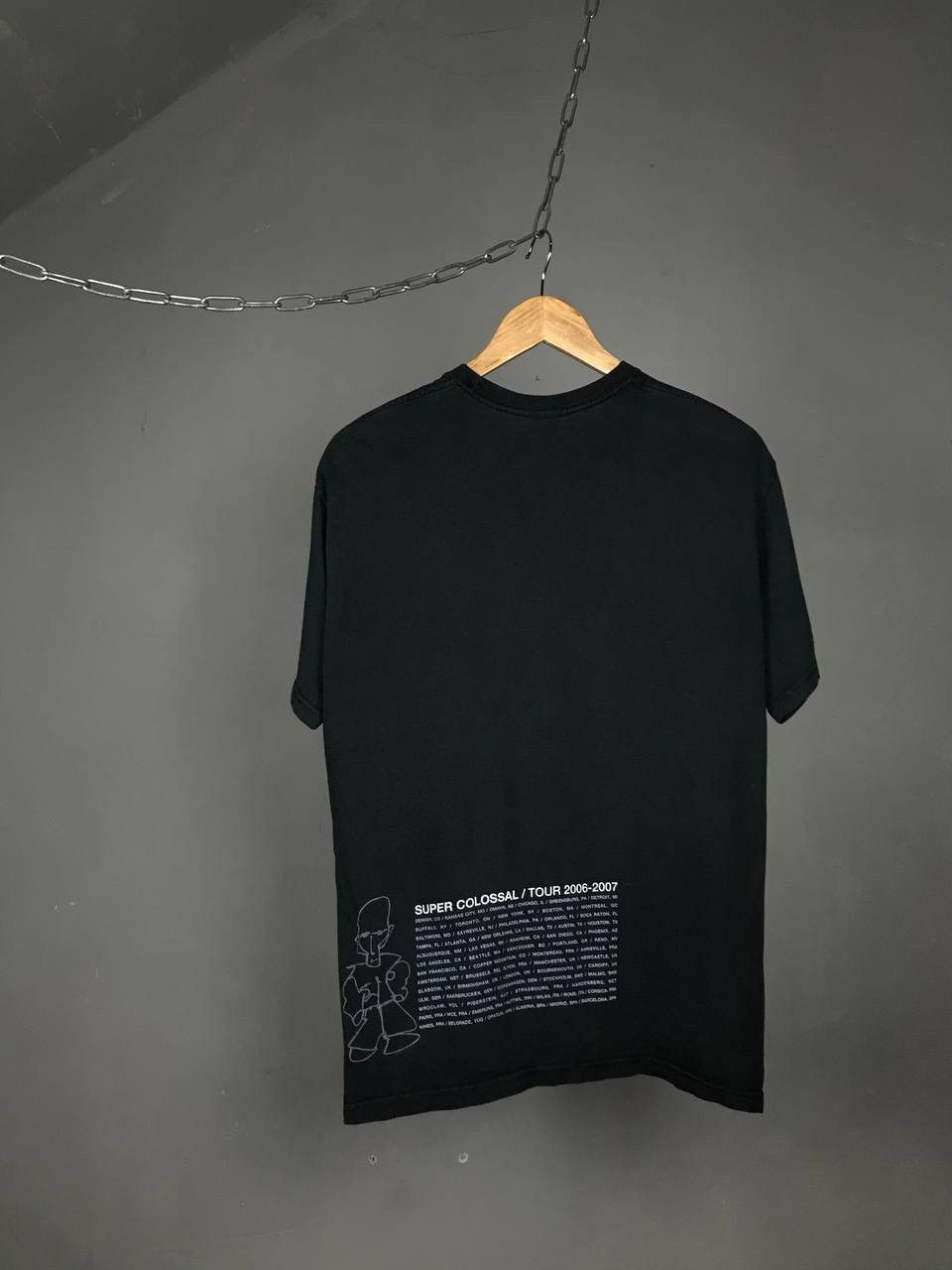 Band Tees × Vintage Joe Satriani super colossal 2006 vintage rock band tour tee Size US M / EU 48-50 / 2 - 5 Thumbnail