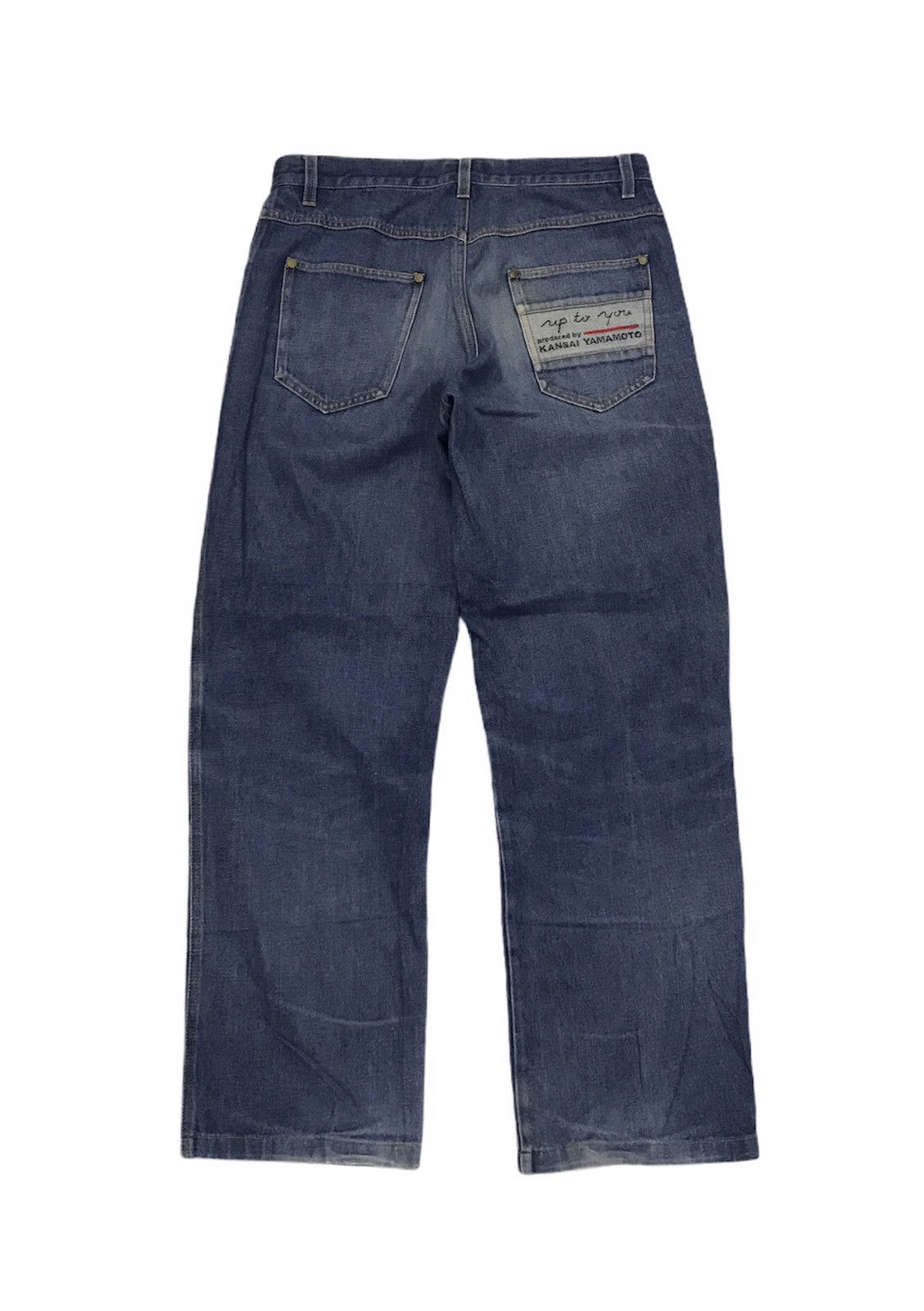 Kansai Yamamoto Up To You Jeans Embroidered Logo