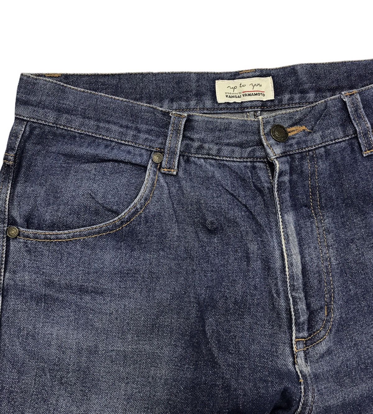 Kansai Yamamoto Kansai Yamamoto Up To You Jeans Embroidered Logo Size US 32 / EU 48 - 5 Thumbnail