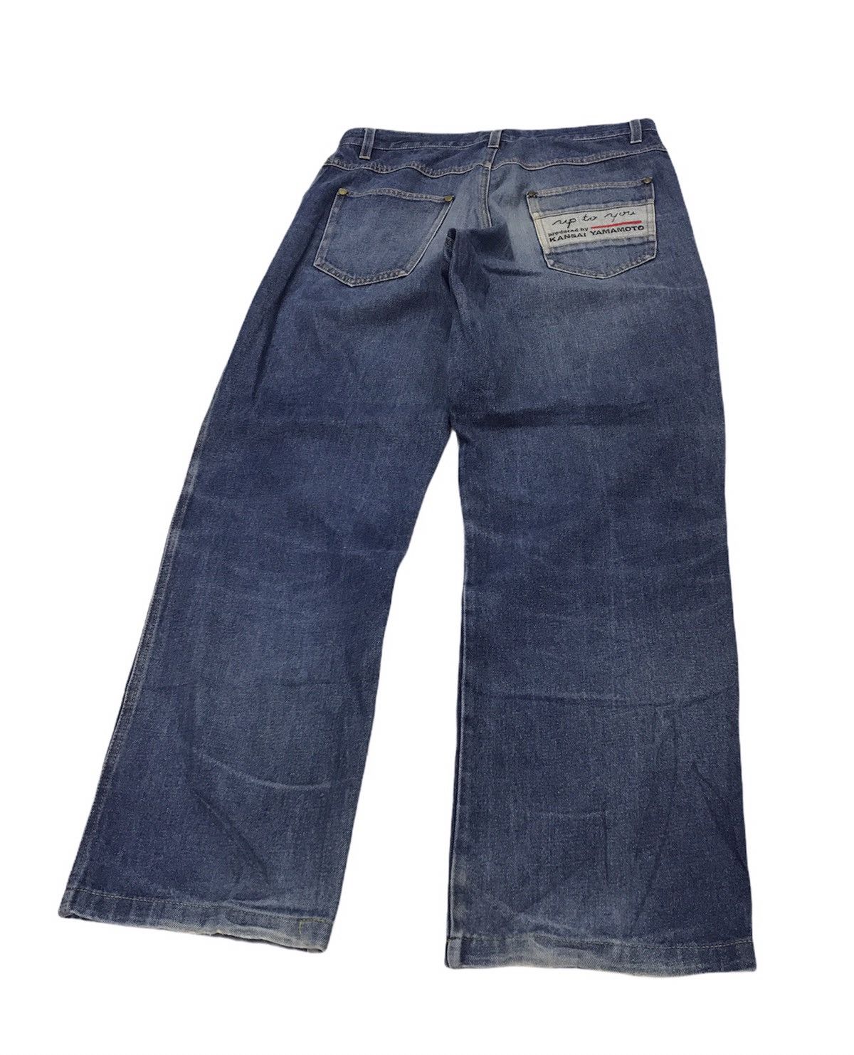 Kansai Yamamoto Kansai Yamamoto Up To You Jeans Embroidered Logo Size US 32 / EU 48 - 2 Thumbnail