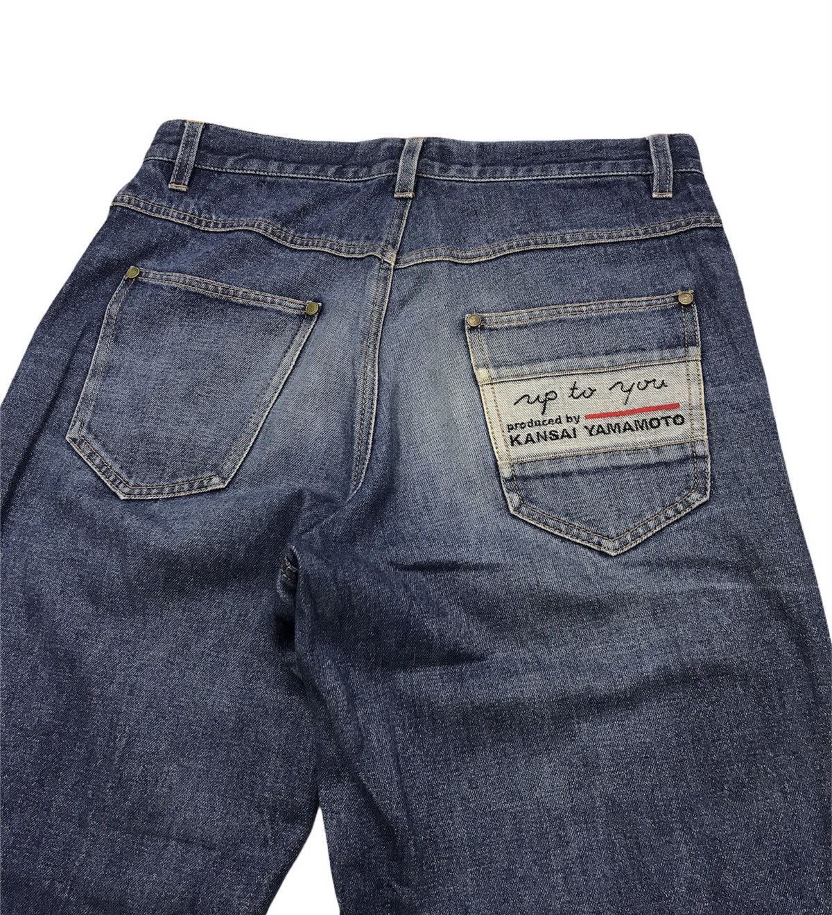 Kansai Yamamoto Kansai Yamamoto Up To You Jeans Embroidered Logo Size US 32 / EU 48 - 3 Thumbnail