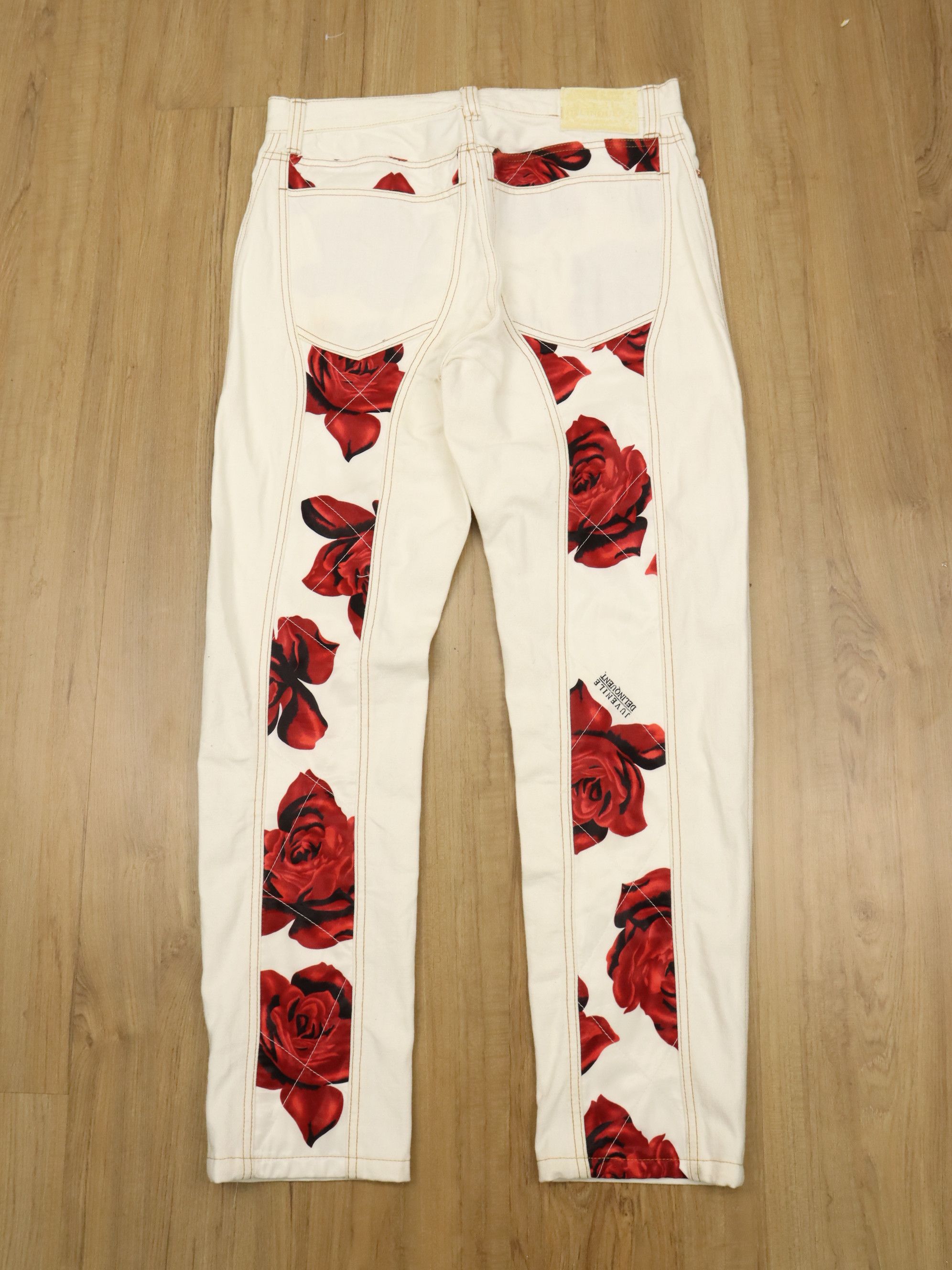 Japanese Brand Juvenile Delinquent Hybrid Rose Pant MADE IN JAPAN Size US 32 / EU 48 - 7 Thumbnail