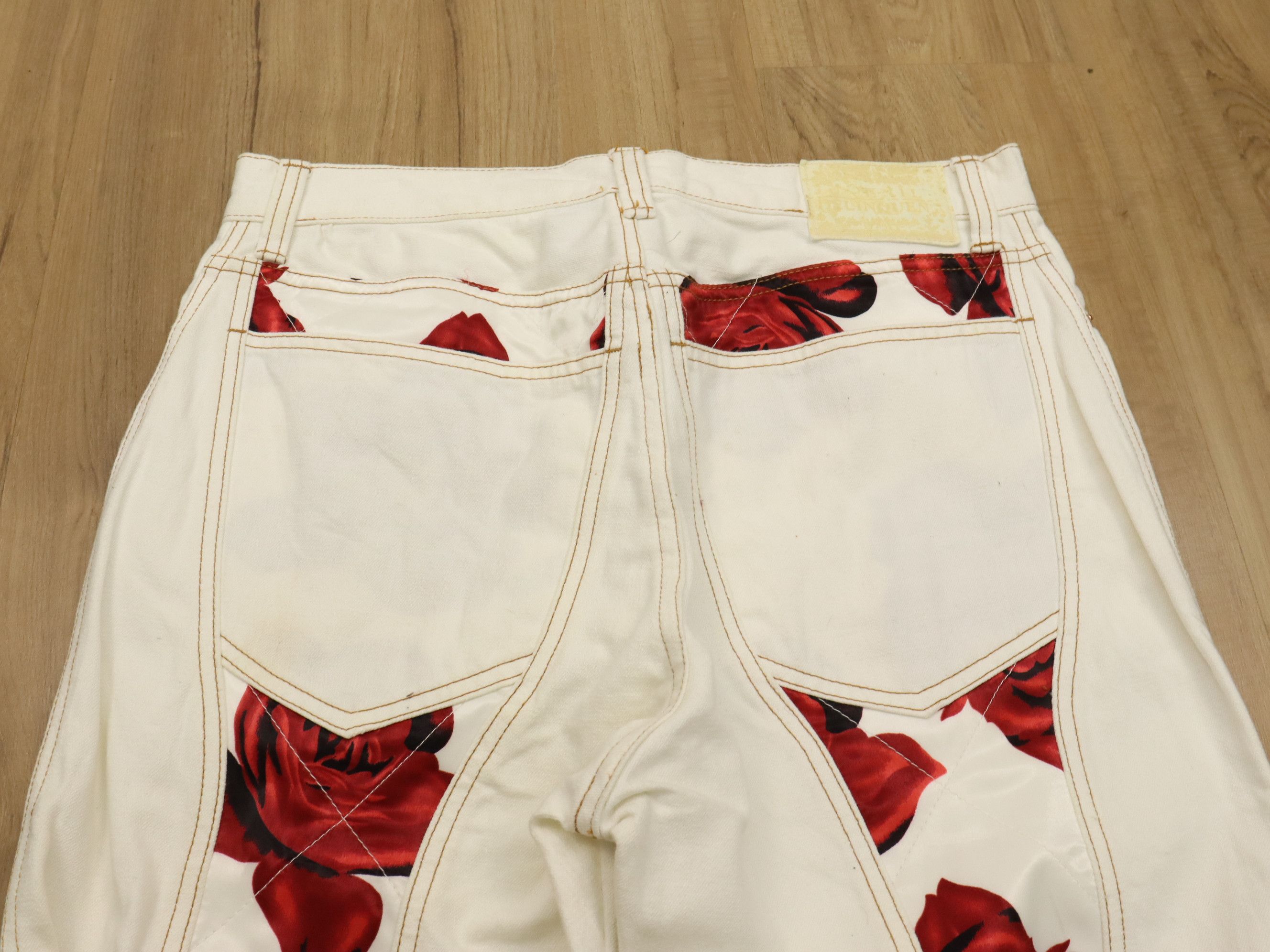 Japanese Brand Juvenile Delinquent Hybrid Rose Pant MADE IN JAPAN Size US 32 / EU 48 - 15 Thumbnail