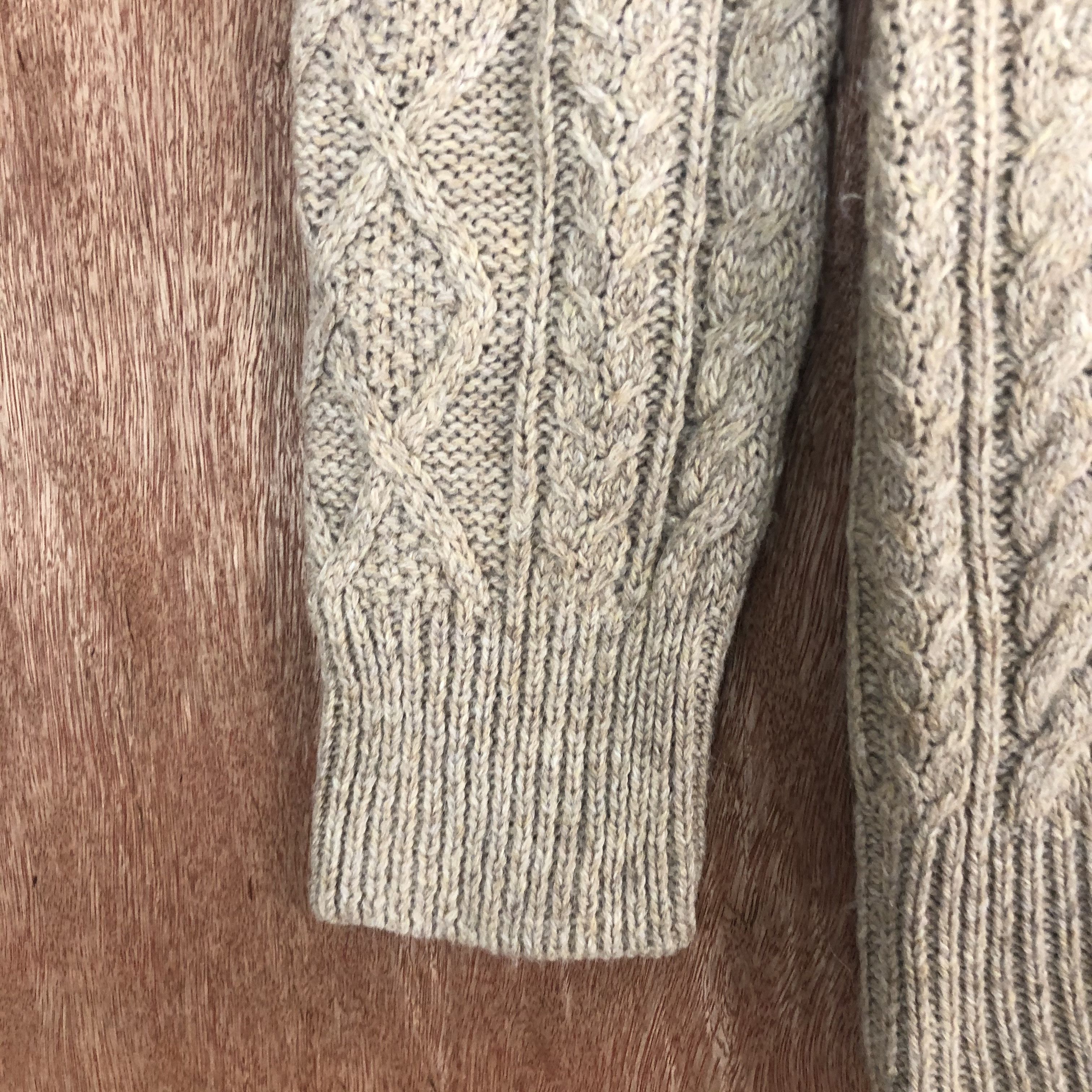 Vintage DLL Lowrys Farm Brown SHag SHaggy Knitwear cardigan #c516 Size US M / EU 48-50 / 2 - 5 Thumbnail